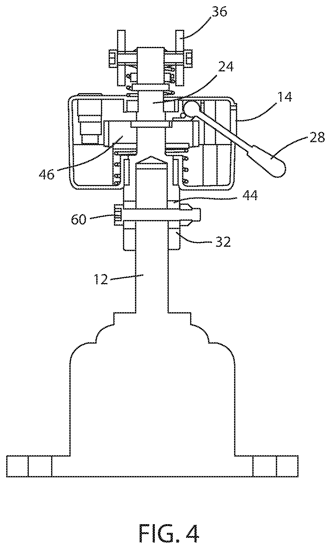 Patent US12090971 Figure 5 – Apparatus and method for lowering and raising a trailer