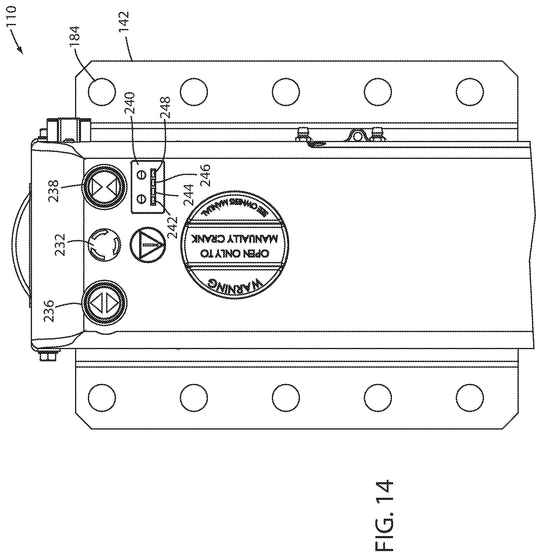 Patent US12090971 Figure 15 – Apparatus and method for lowering and raising a trailer