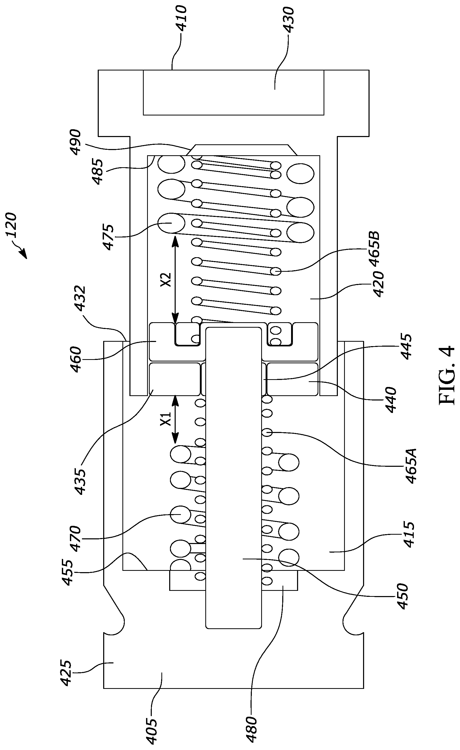 Patent US12090980 Figure 4 – Brake pedal emulator