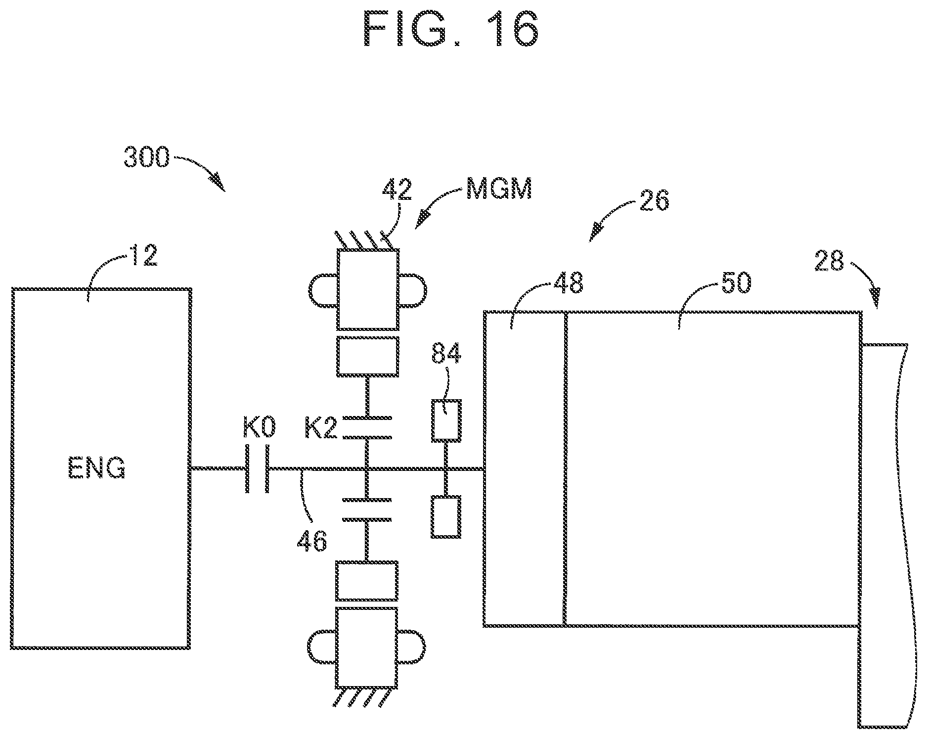 Patent US12090990 Figure 11 – Vehicle drive device and control method therefor