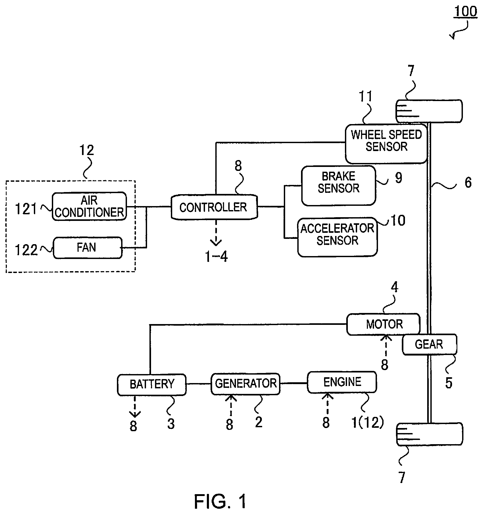 Patent US12090991 Figure 1 – Vehicle control method and vehicle control device