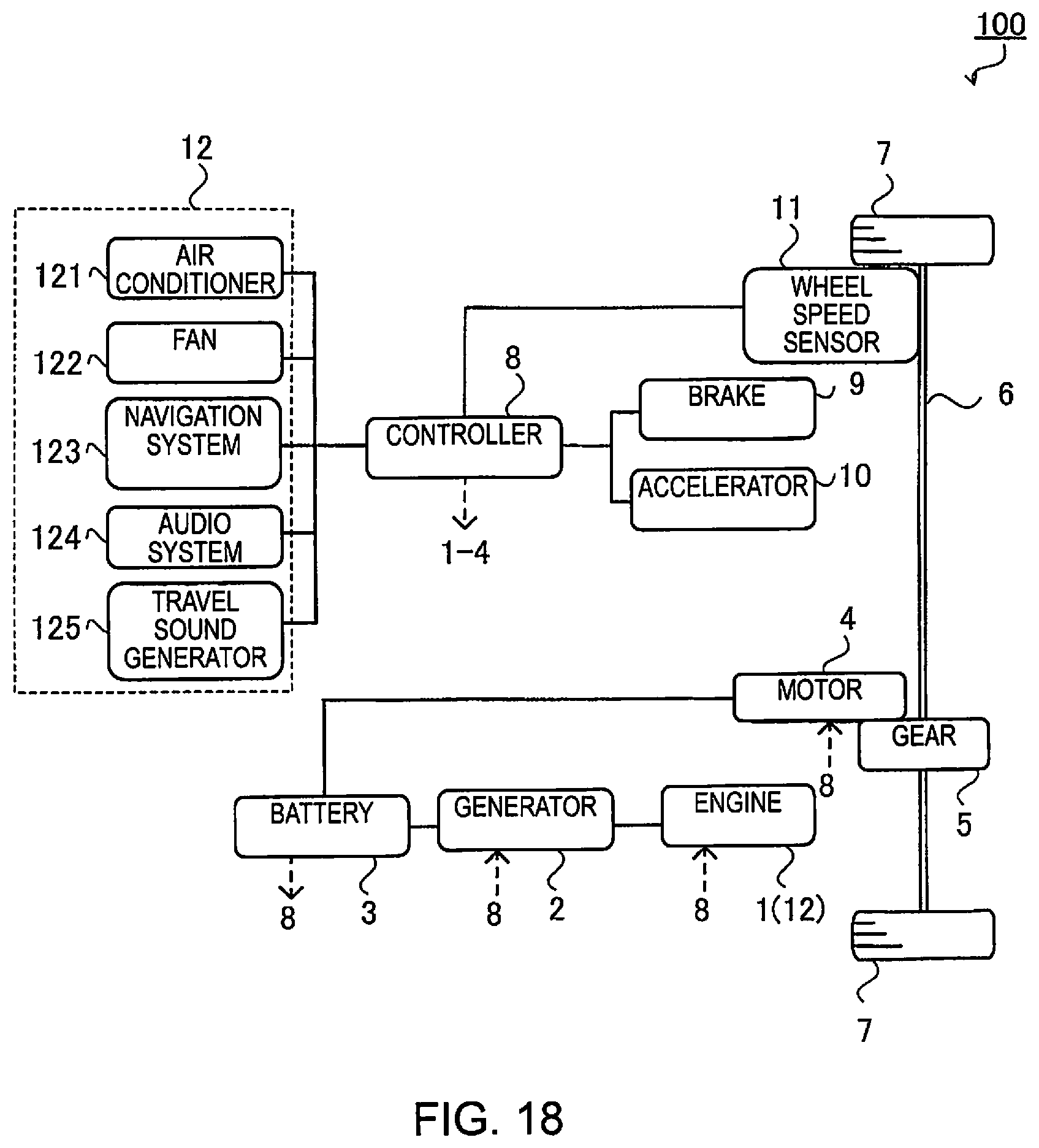 Patent US12090991 Figure 18 – Vehicle control method and vehicle control device
