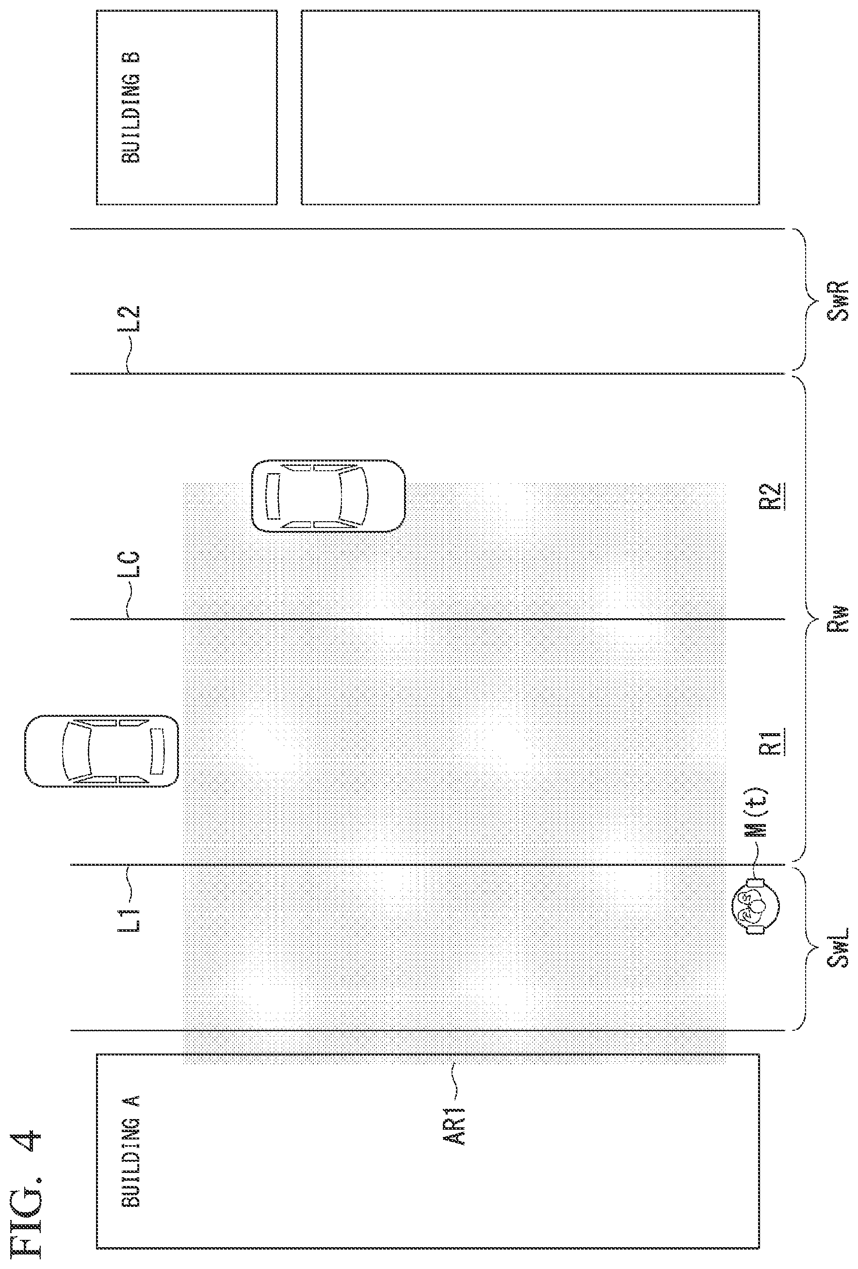 Patent US12090993 Figure 4 – Mobile object control system, mobile object, control method, and storage medium