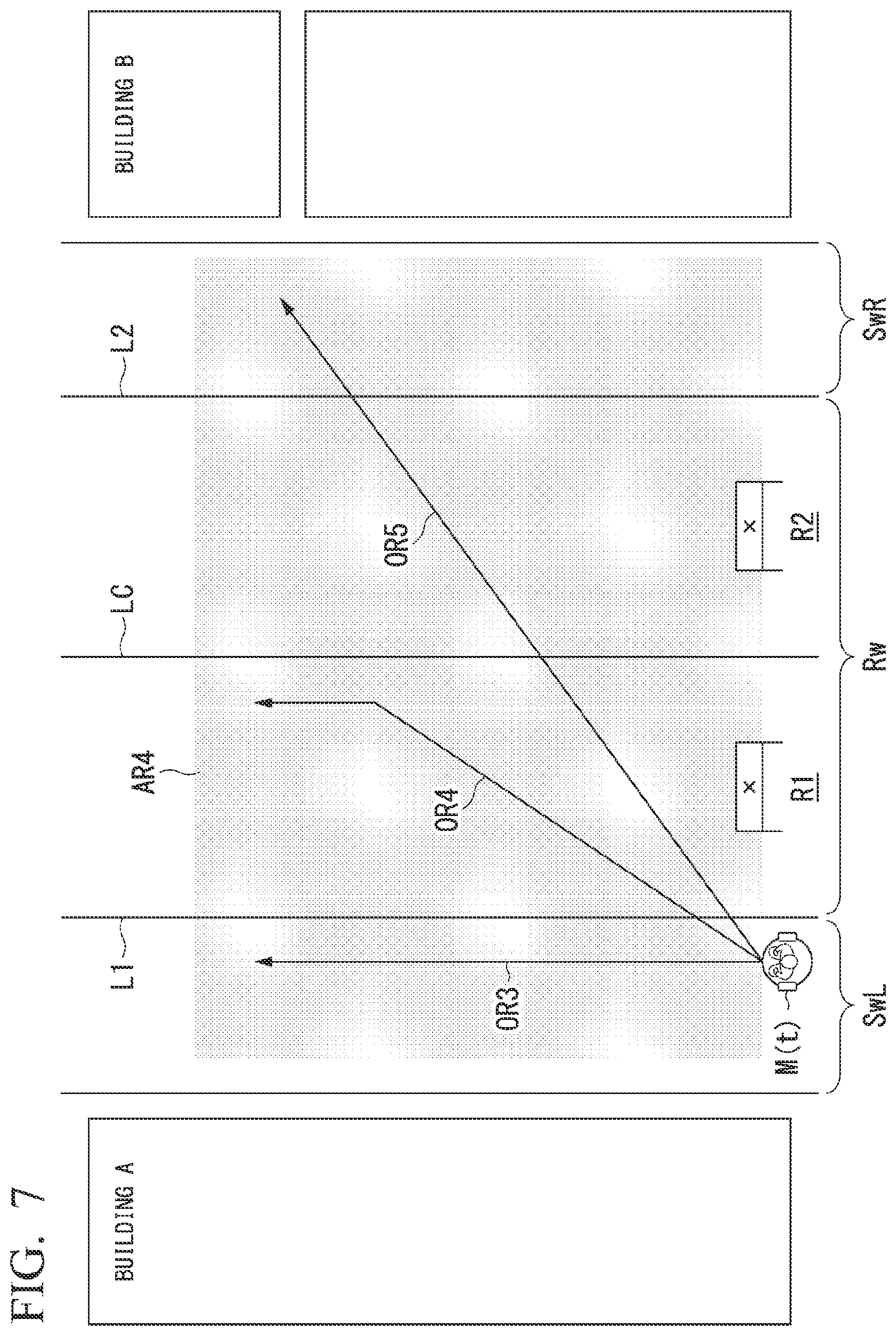 Patent US12090993 Figure 7 – Mobile object control system, mobile object, control method, and storage medium