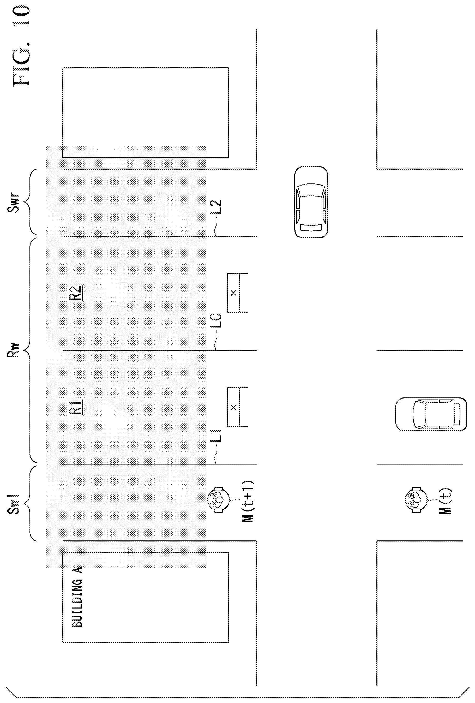 Patent US12090993 Figure 10 – Mobile object control system, mobile object, control method, and storage medium