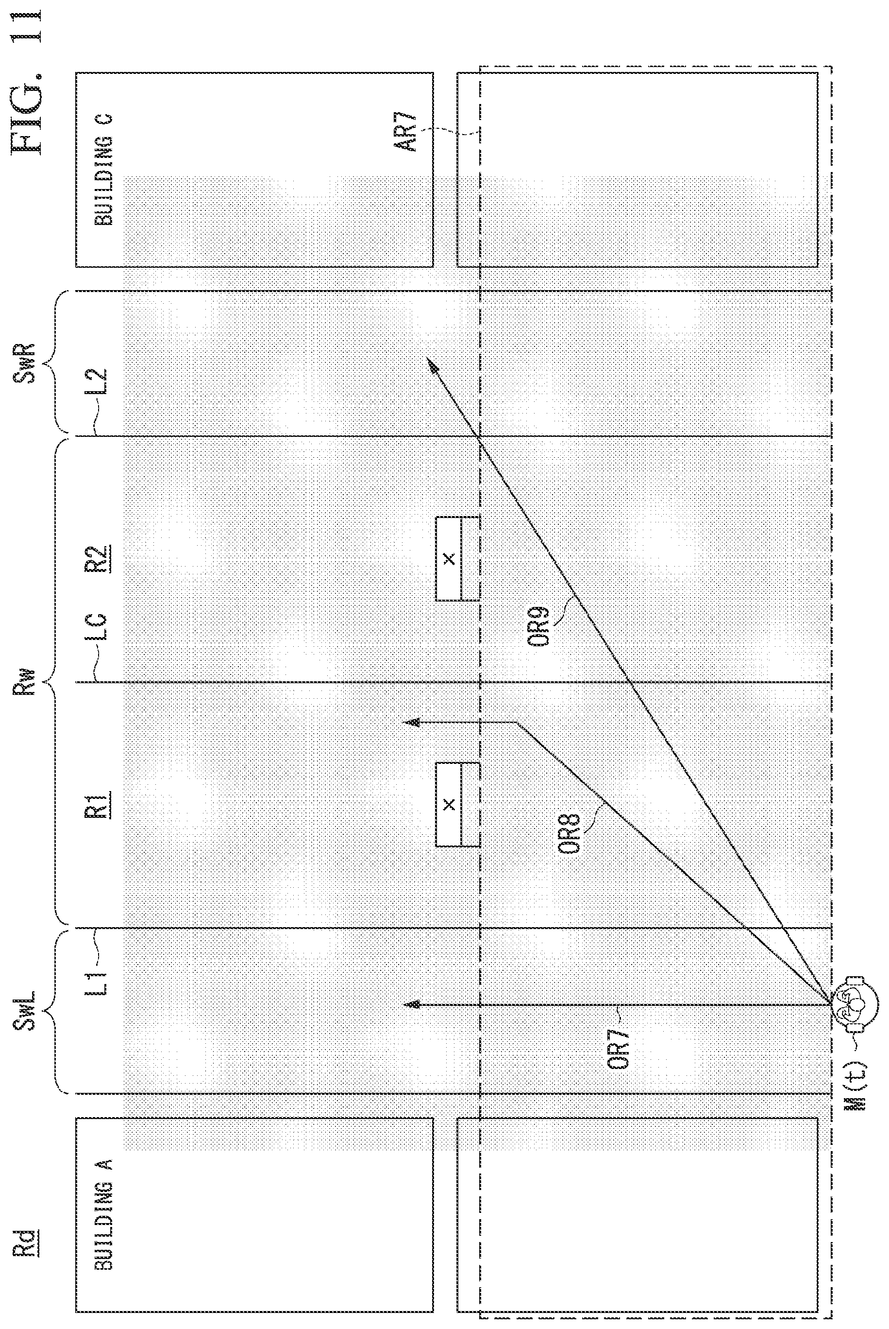 Patent US12090993 Figure 11 – Mobile object control system, mobile object, control method, and storage medium