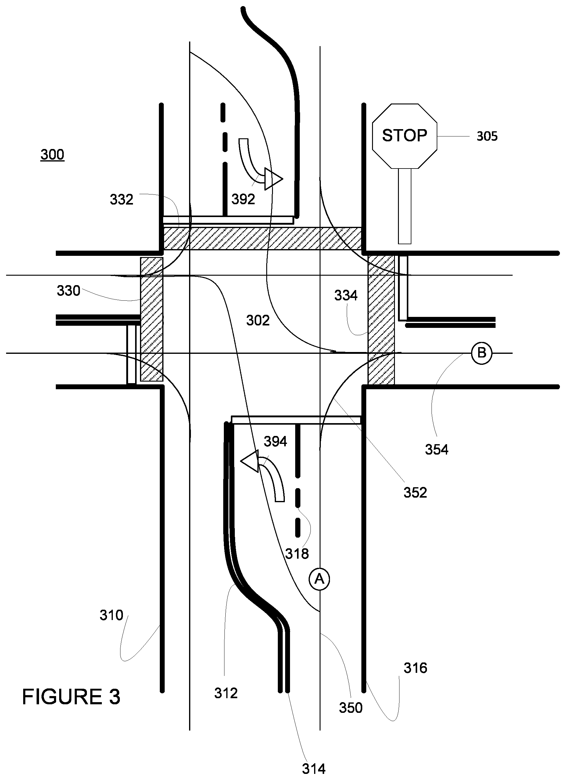 Patent US12090997 Figure 3 – Predicting trajectories of objects based on contextual information