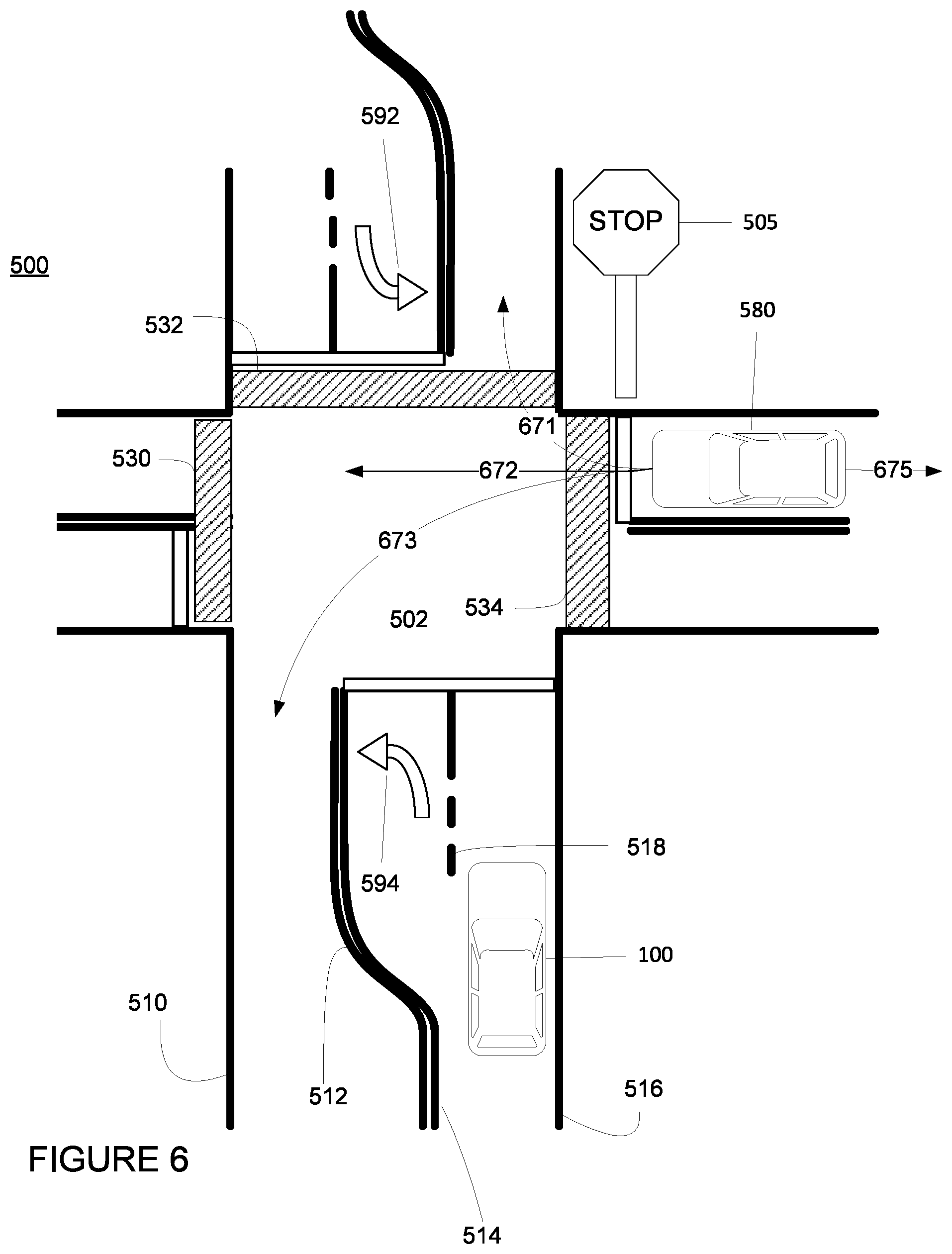 Patent US12090997 Figure 7 – Predicting trajectories of objects based on contextual information