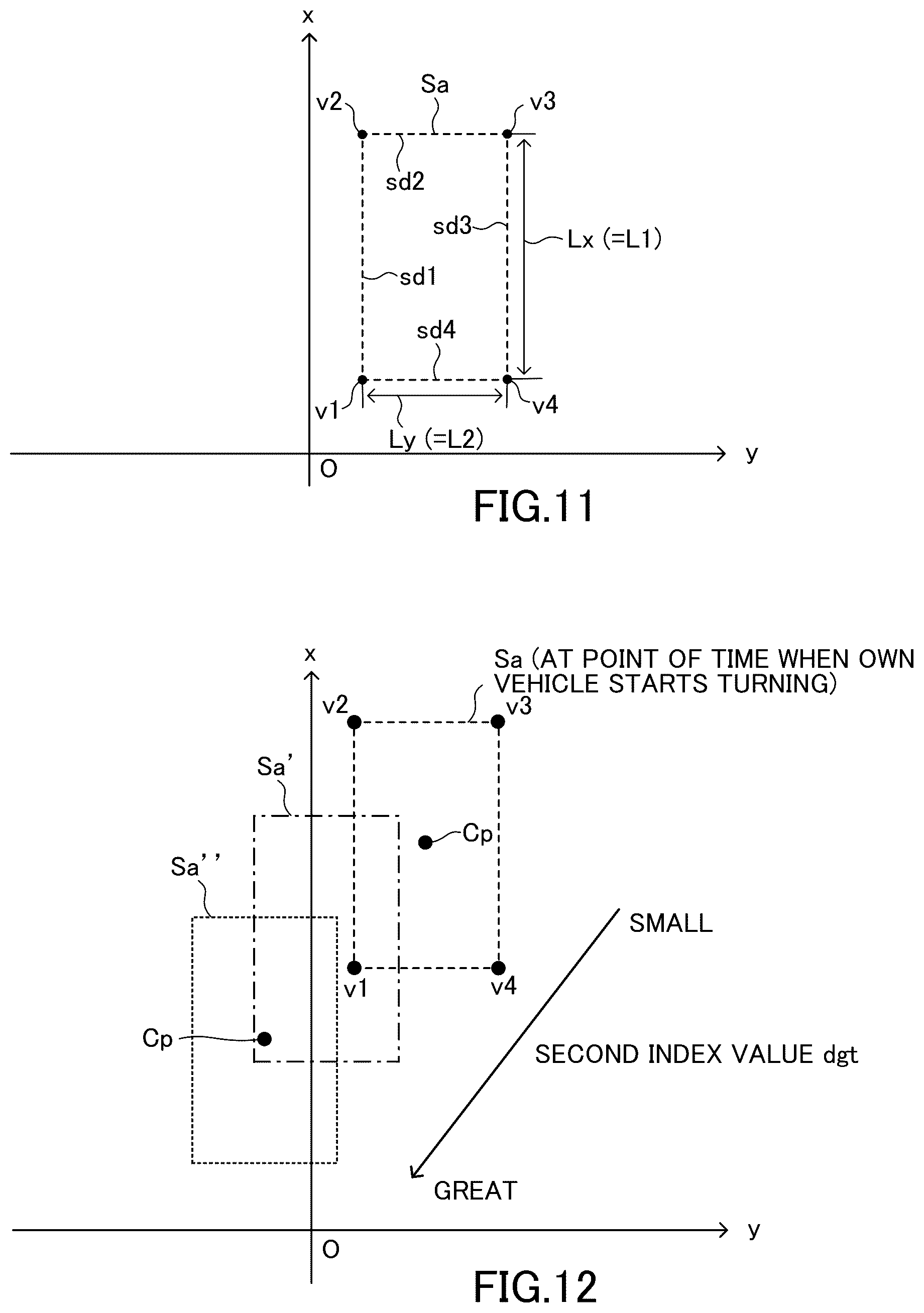 Patent US12090998 Figure 7 – Vehicle control apparatus
