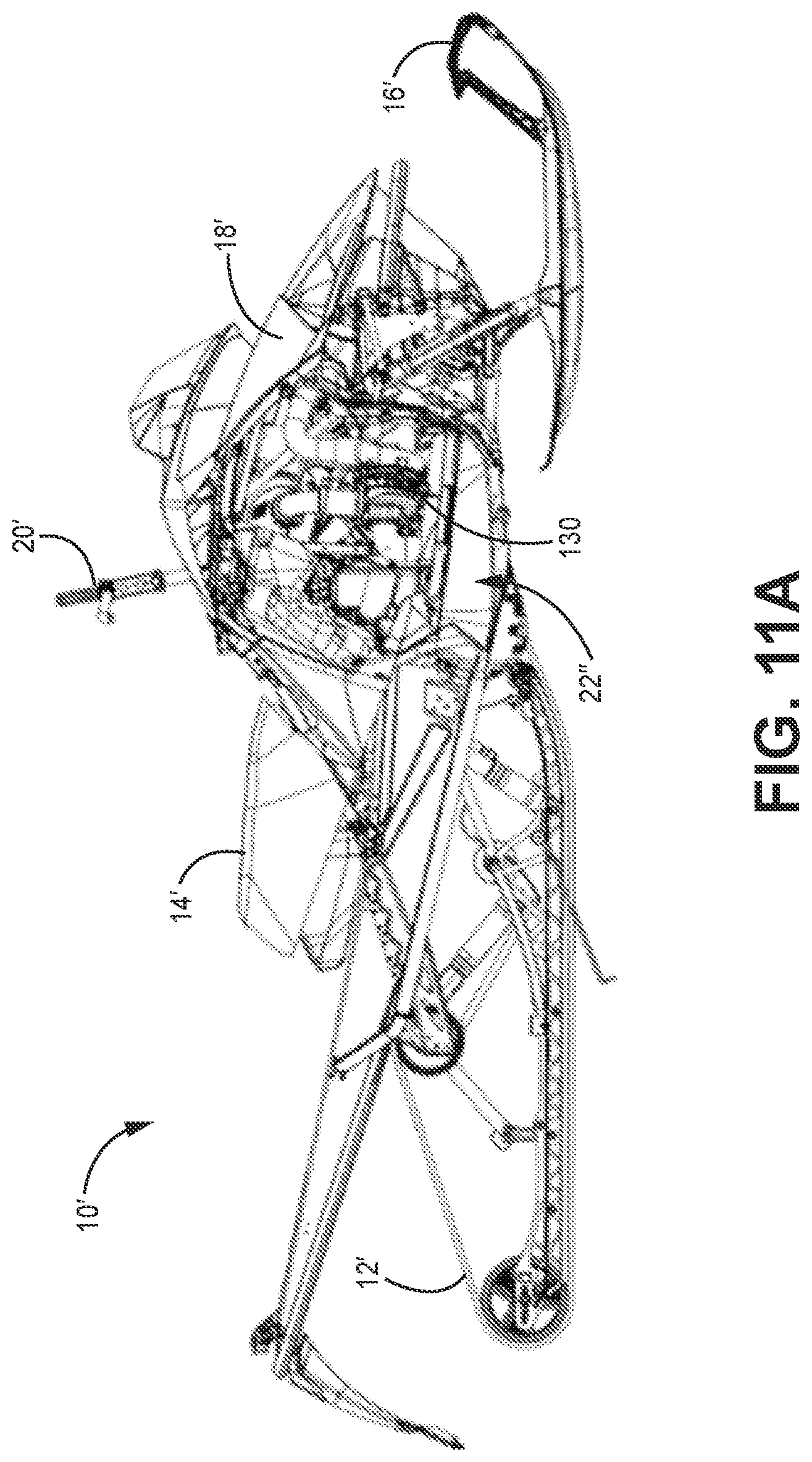 Patent US12092005 Figure 11 – Snowmobile having a parallel-path exhaust system for two-stroke engine