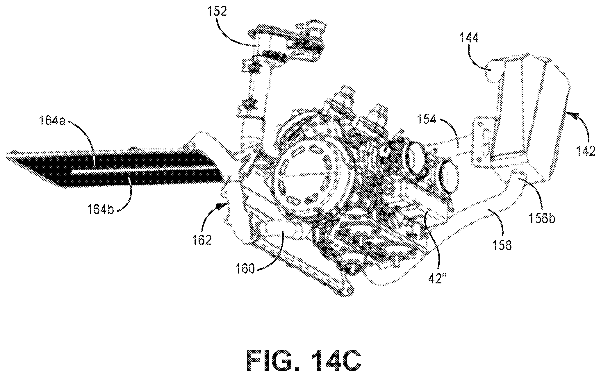 Patent US12092005 Figure 18 – Snowmobile having a parallel-path exhaust system for two-stroke engine