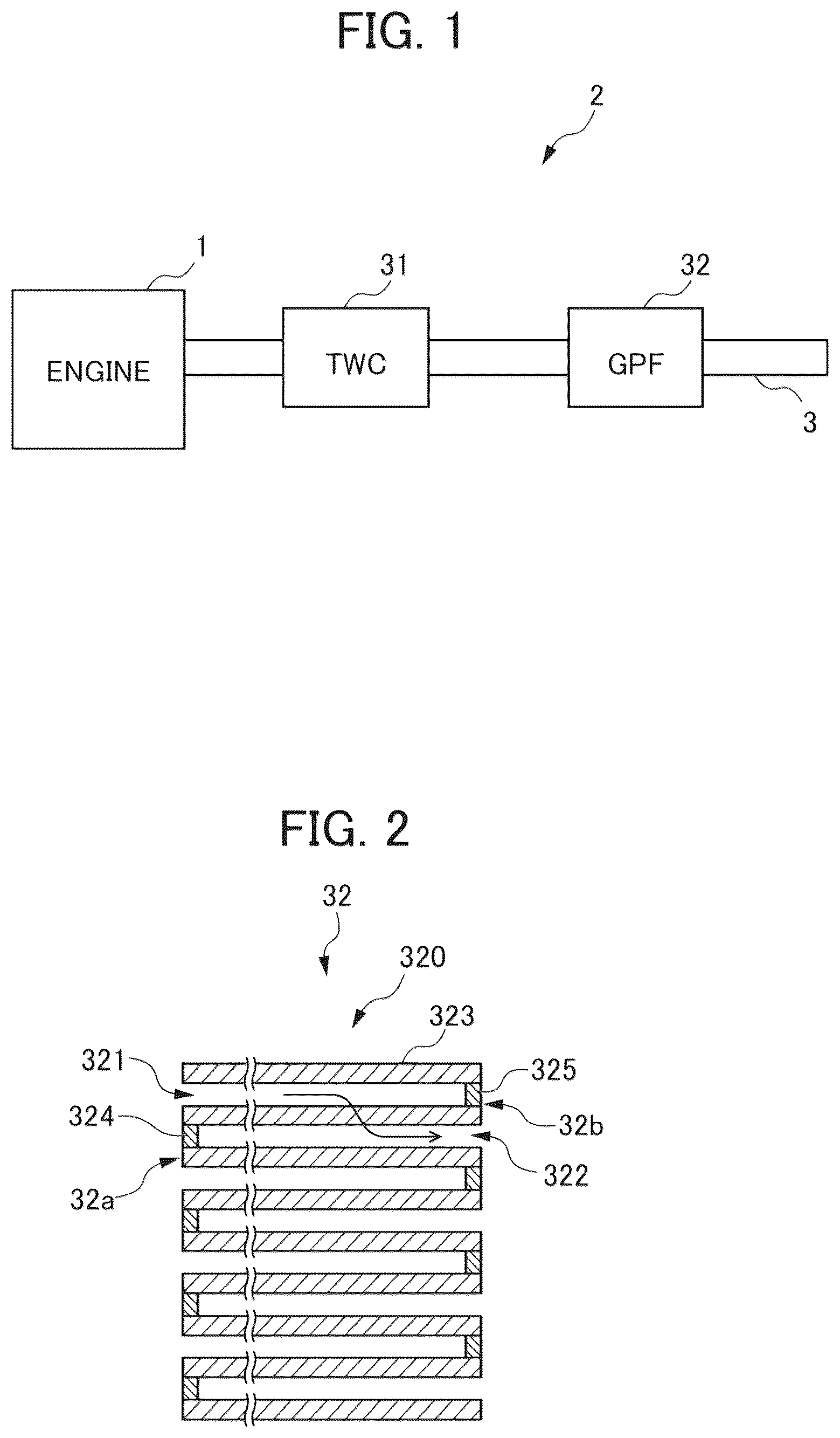 Patent US12092008 Figure 1 – Exhaust purification filter