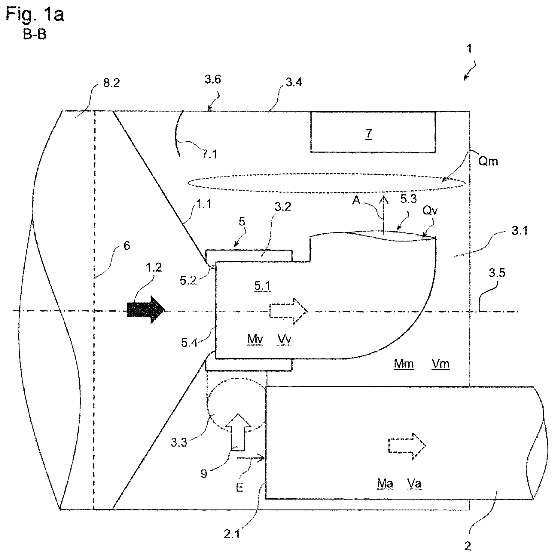 Patent US12092009 Figure 1 – Exhaust gas cooling device