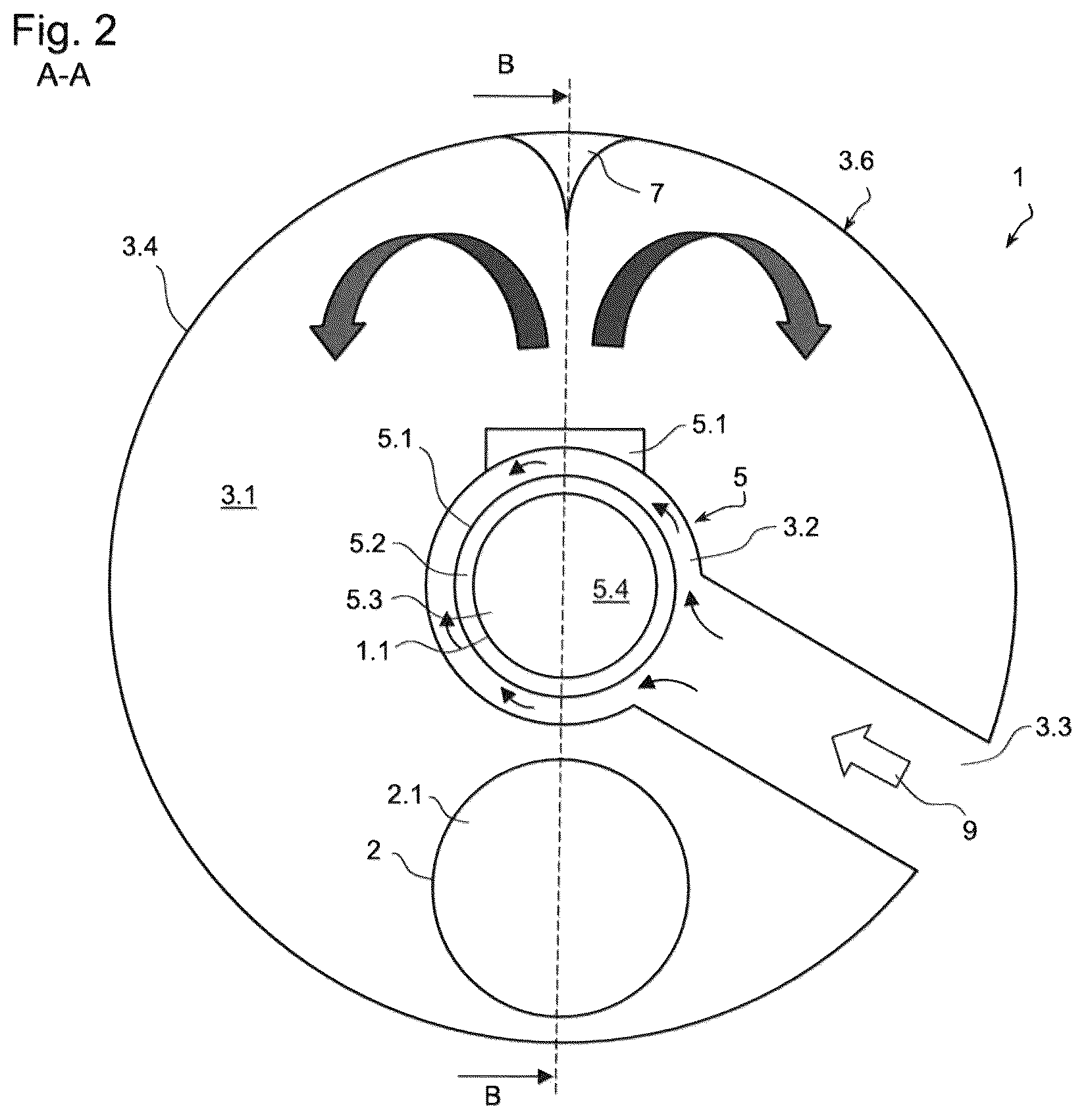 Patent US12092009 Figure 3 – Exhaust gas cooling device