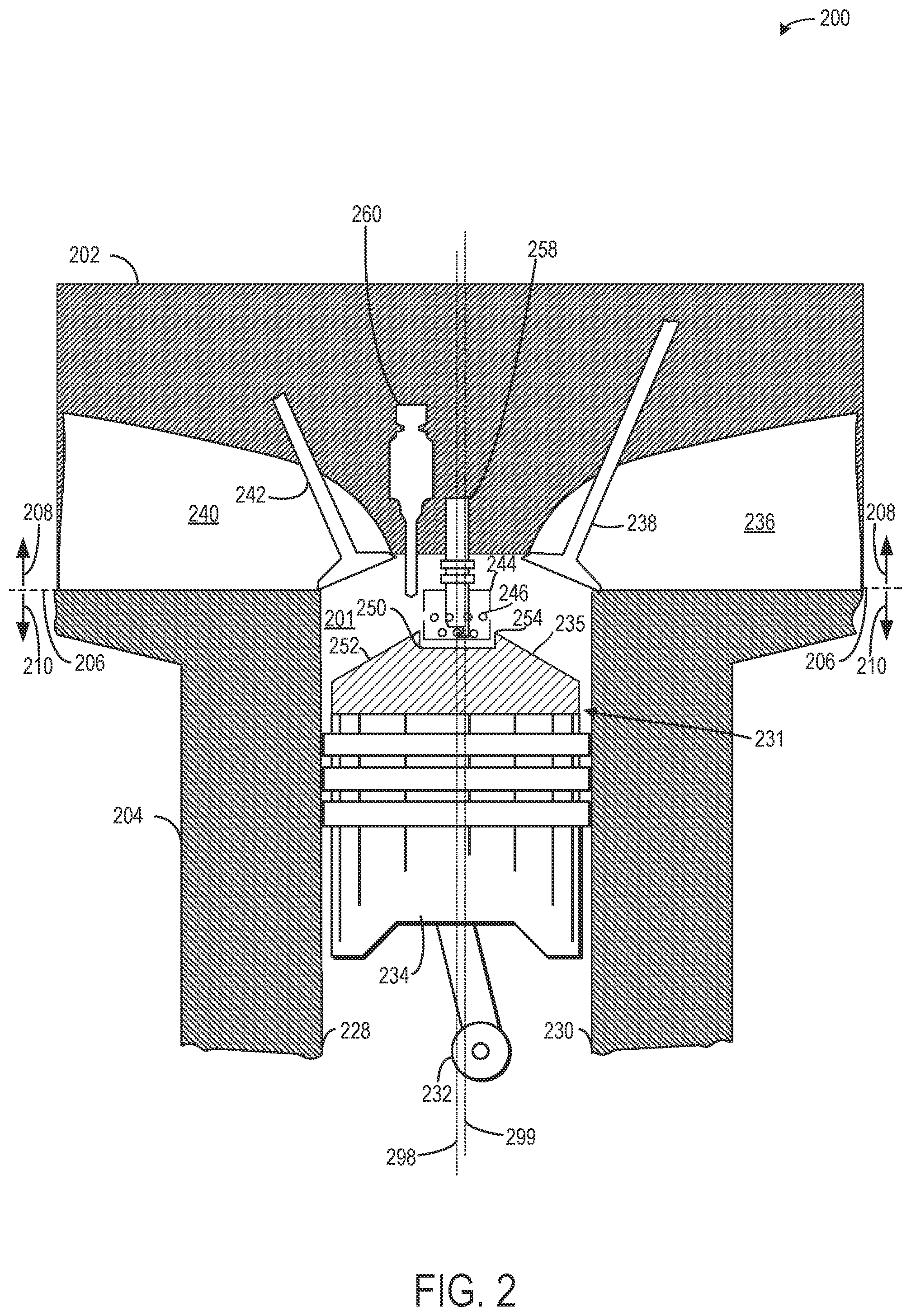 Patent US12092016 Figure 2 – Methods and systems for prechamber