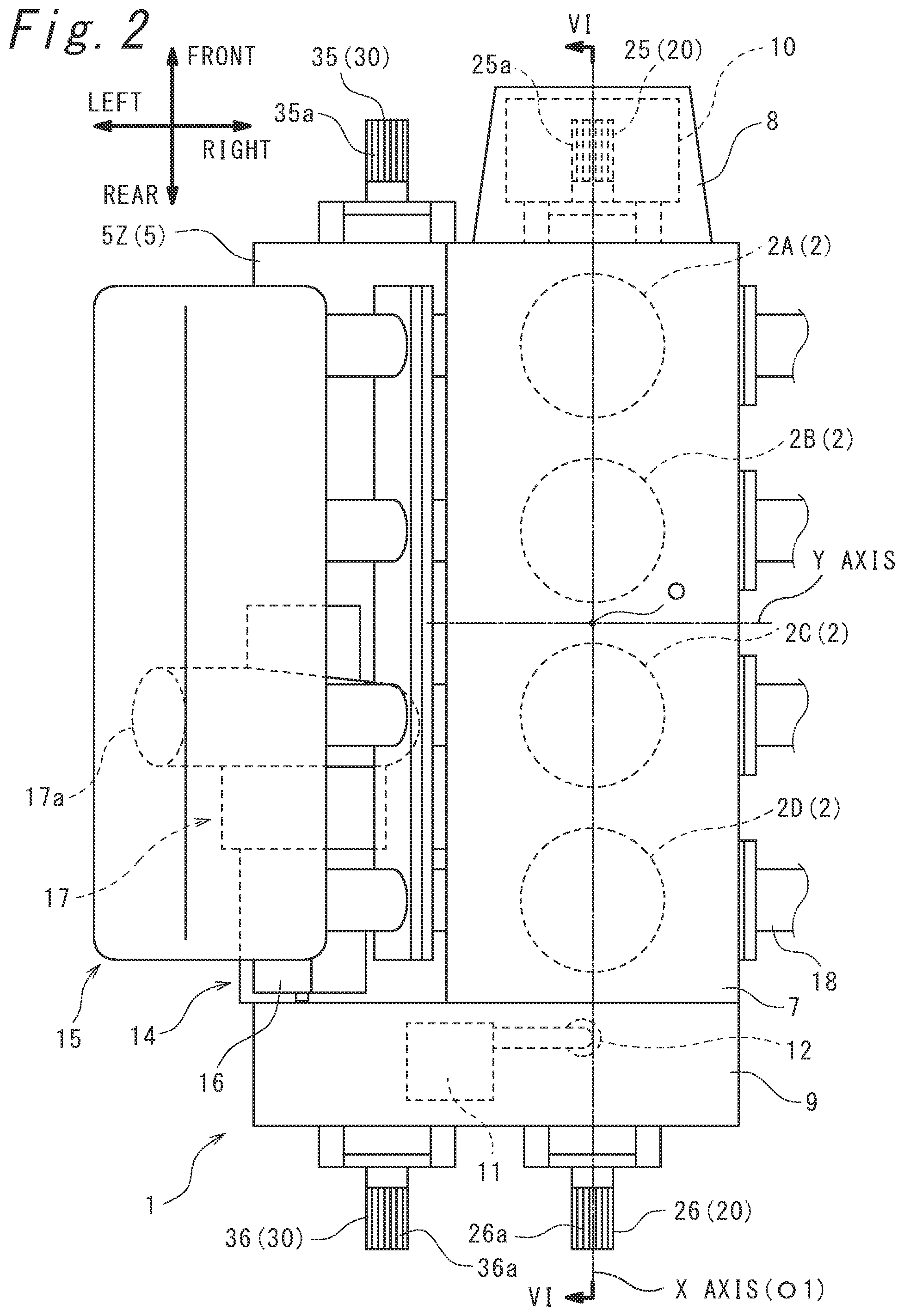 Patent US12092019 Figure 2 – Power device, and propulsion device for movement