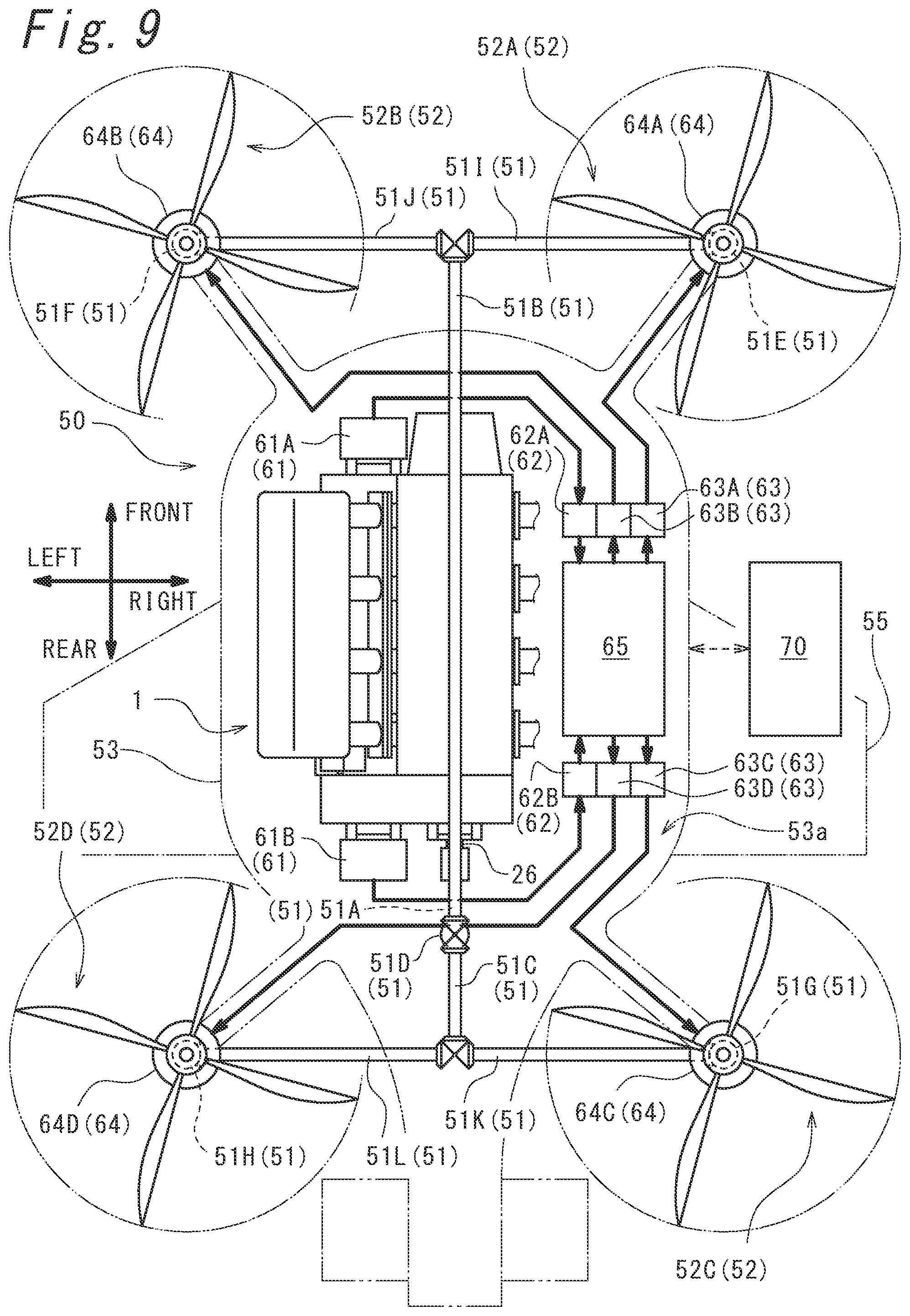 Patent US12092019 Figure 6 – Power device, and propulsion device for movement