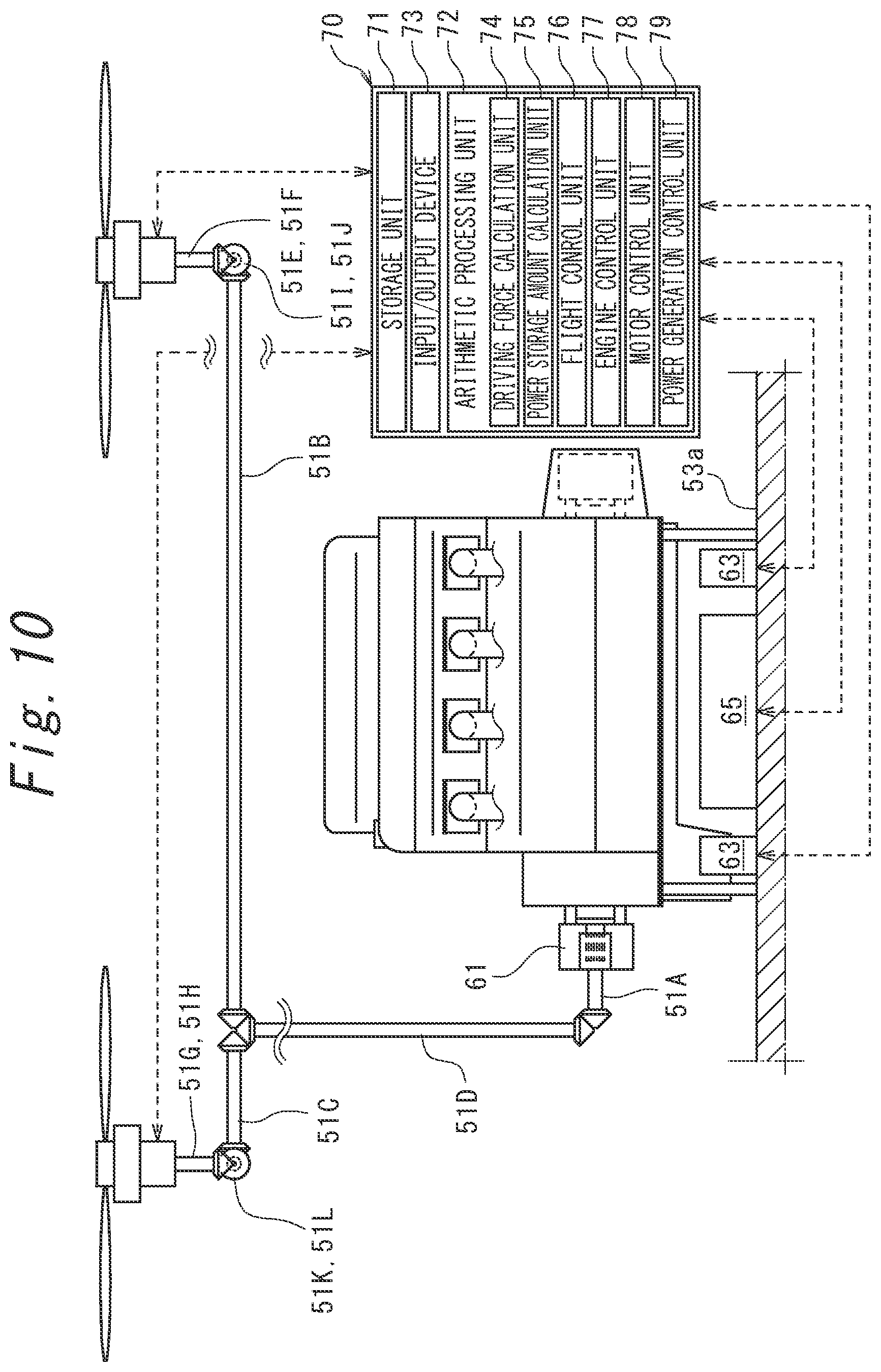 Patent US12092019 Figure 7 – Power device, and propulsion device for movement