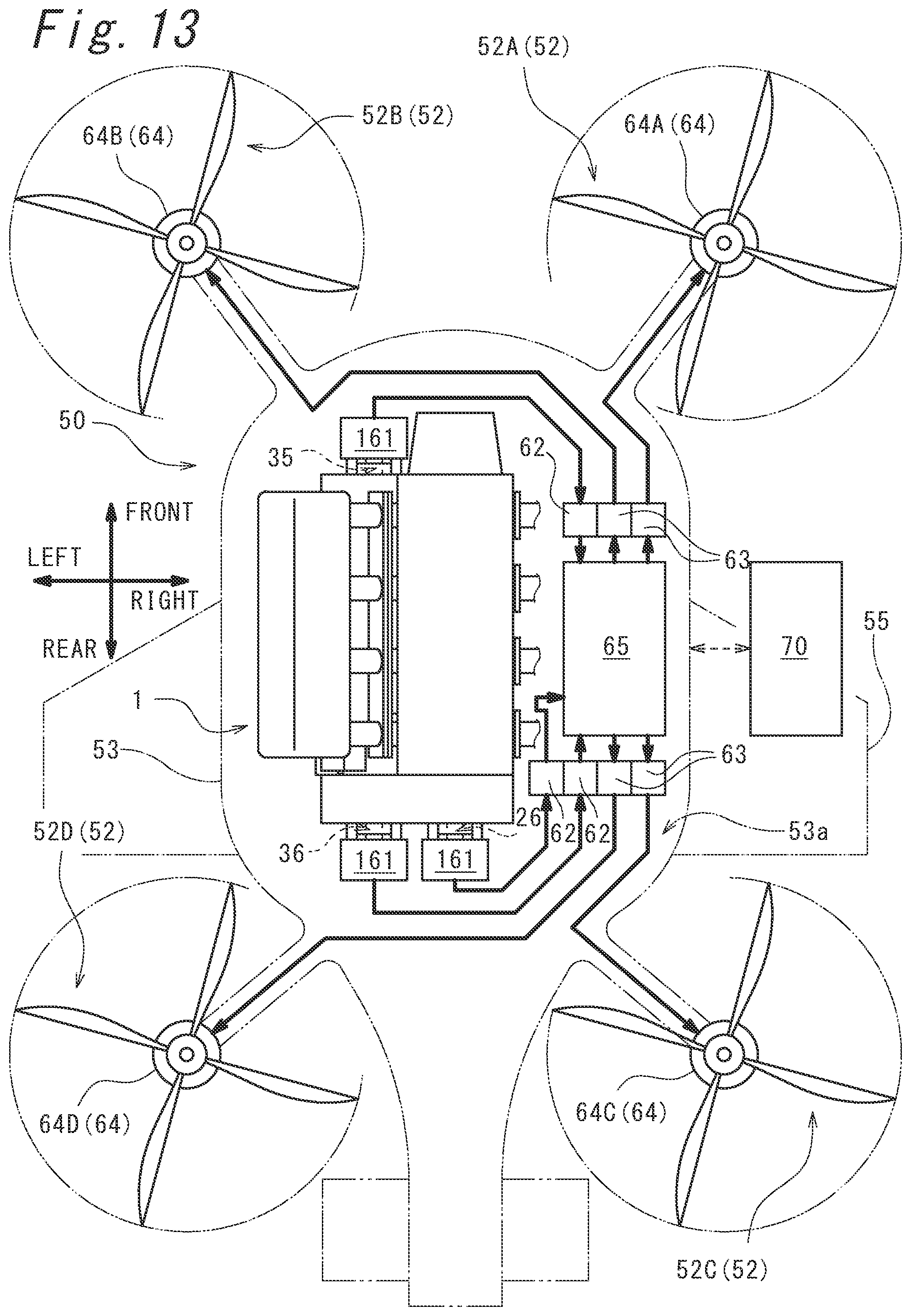 Patent US12092019 Figure 9 – Power device, and propulsion device for movement
