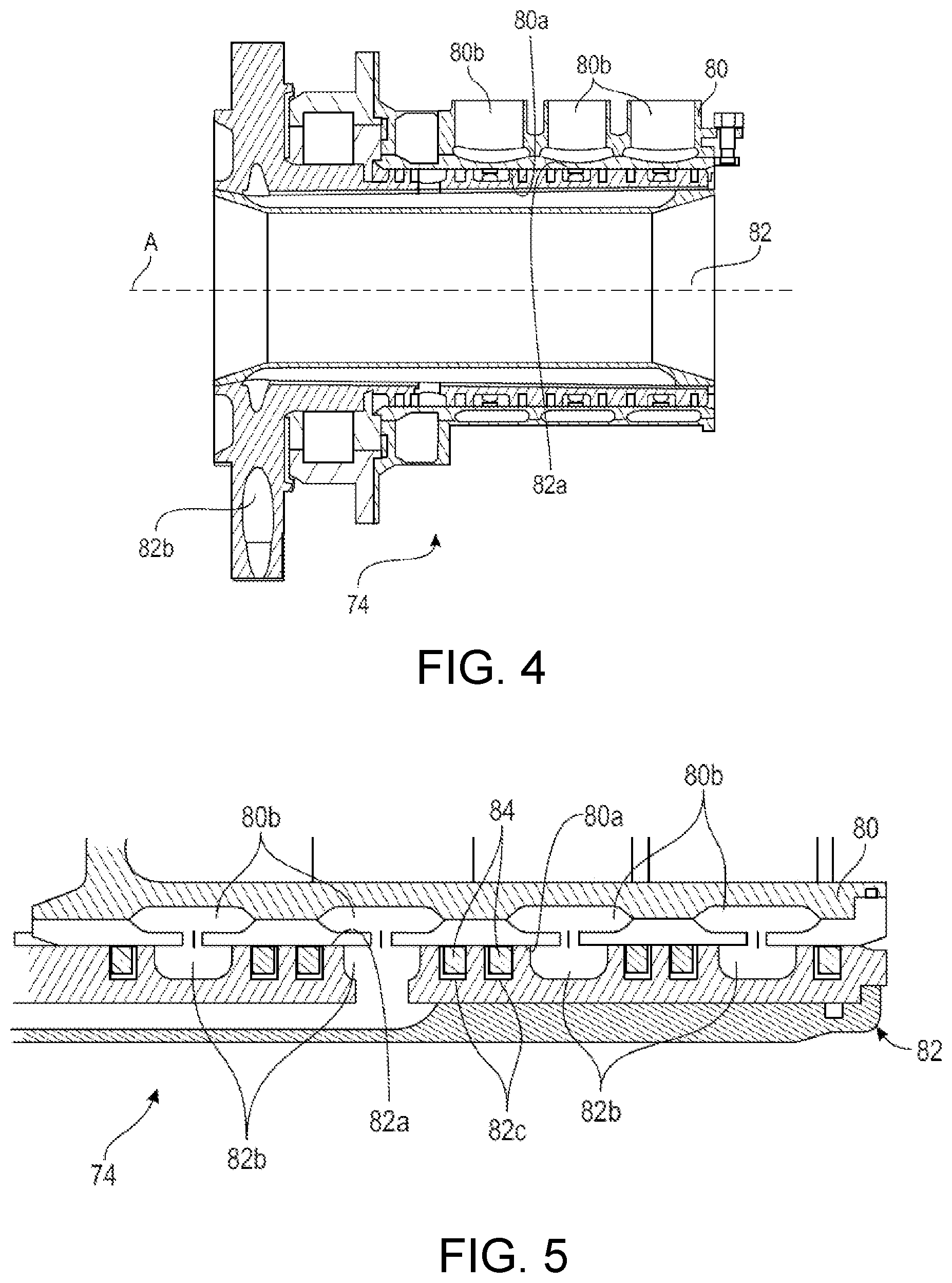 Patent US12092029 Figure 3 – Fan module equipped with an oil transfer device