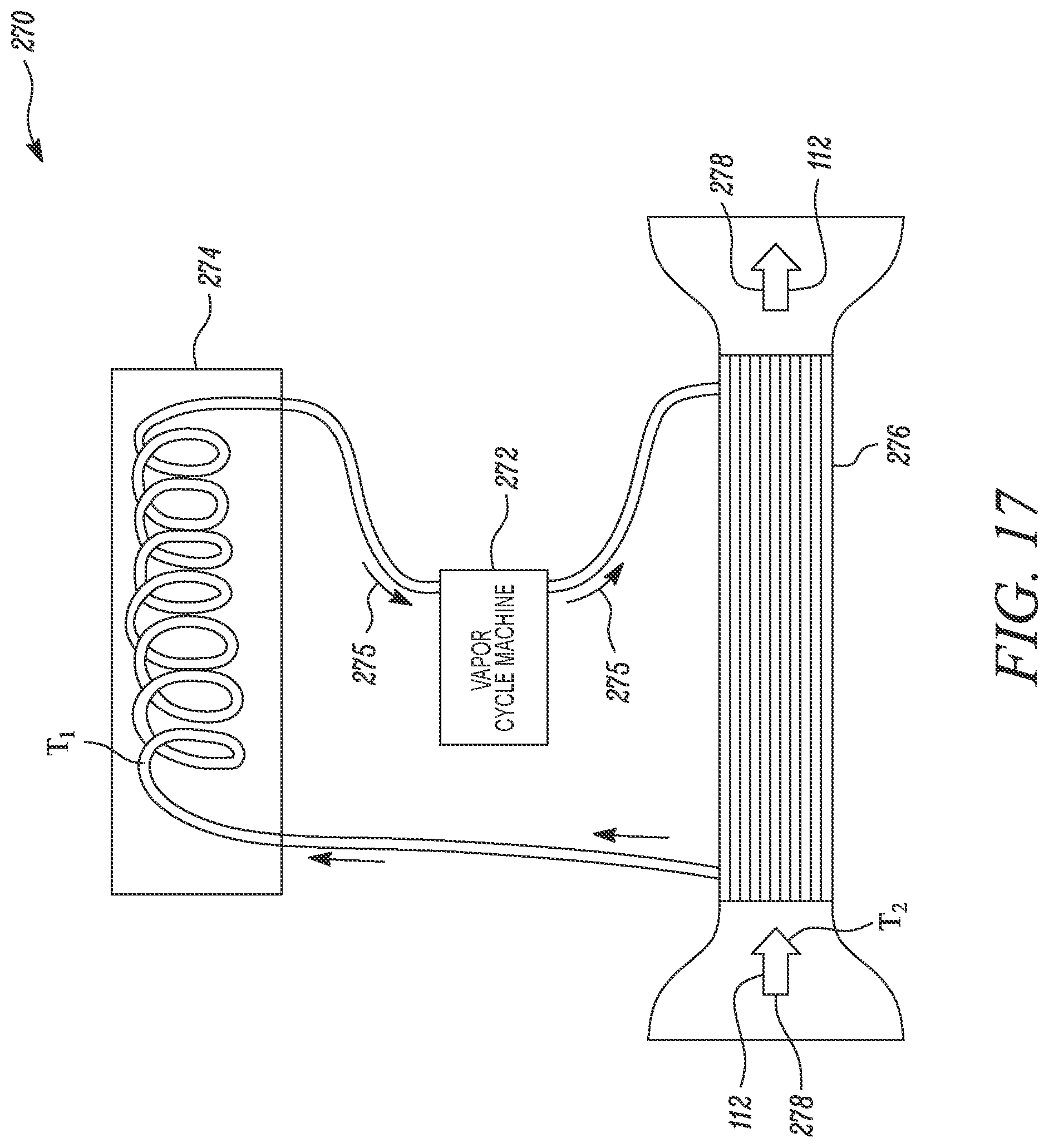 Patent US12092037 Figure 8 – Gas turbine engine with electric machines