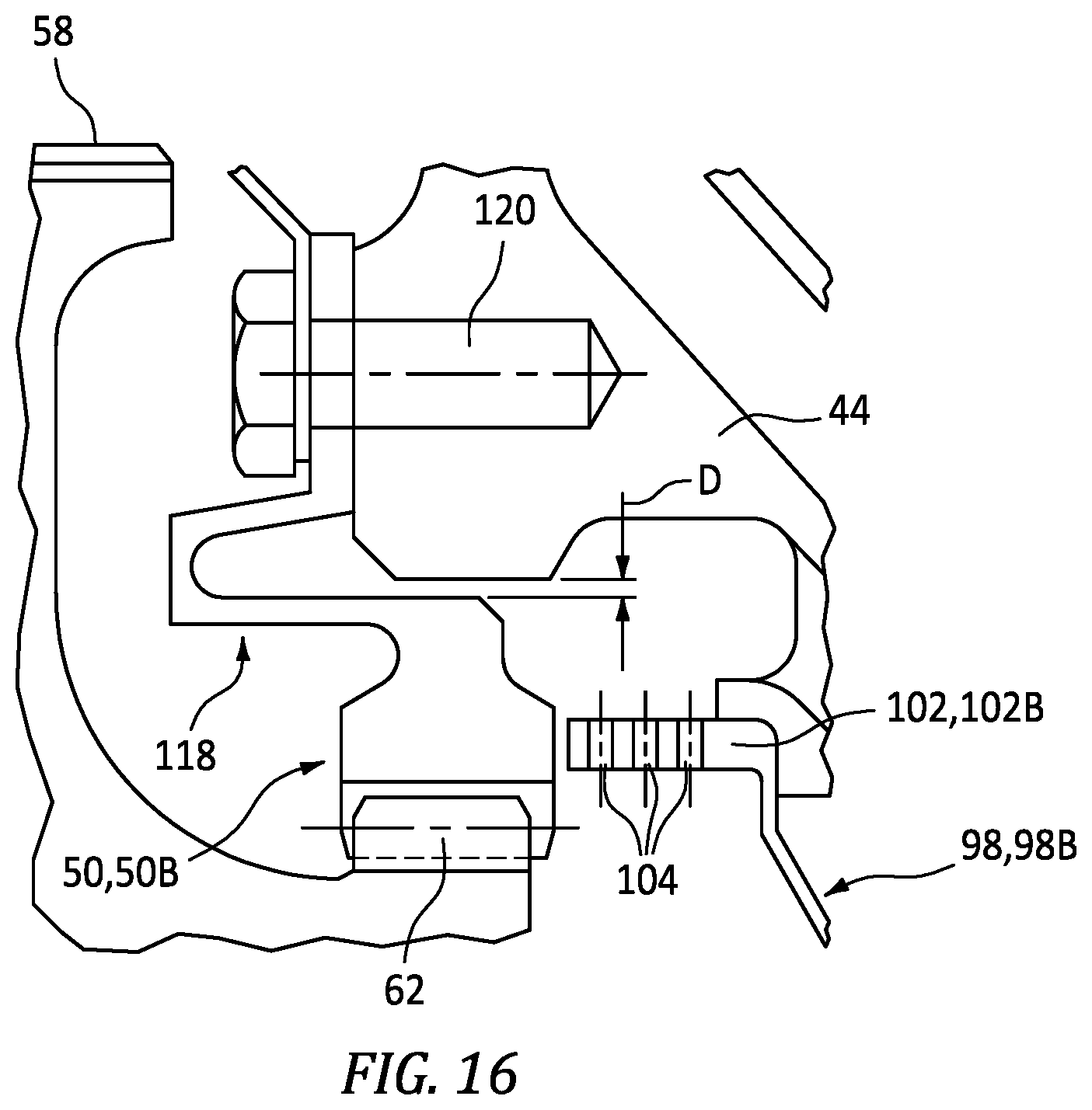 Patent US12092039 Figure 14 – Reduction gearbox for gas turbine engine