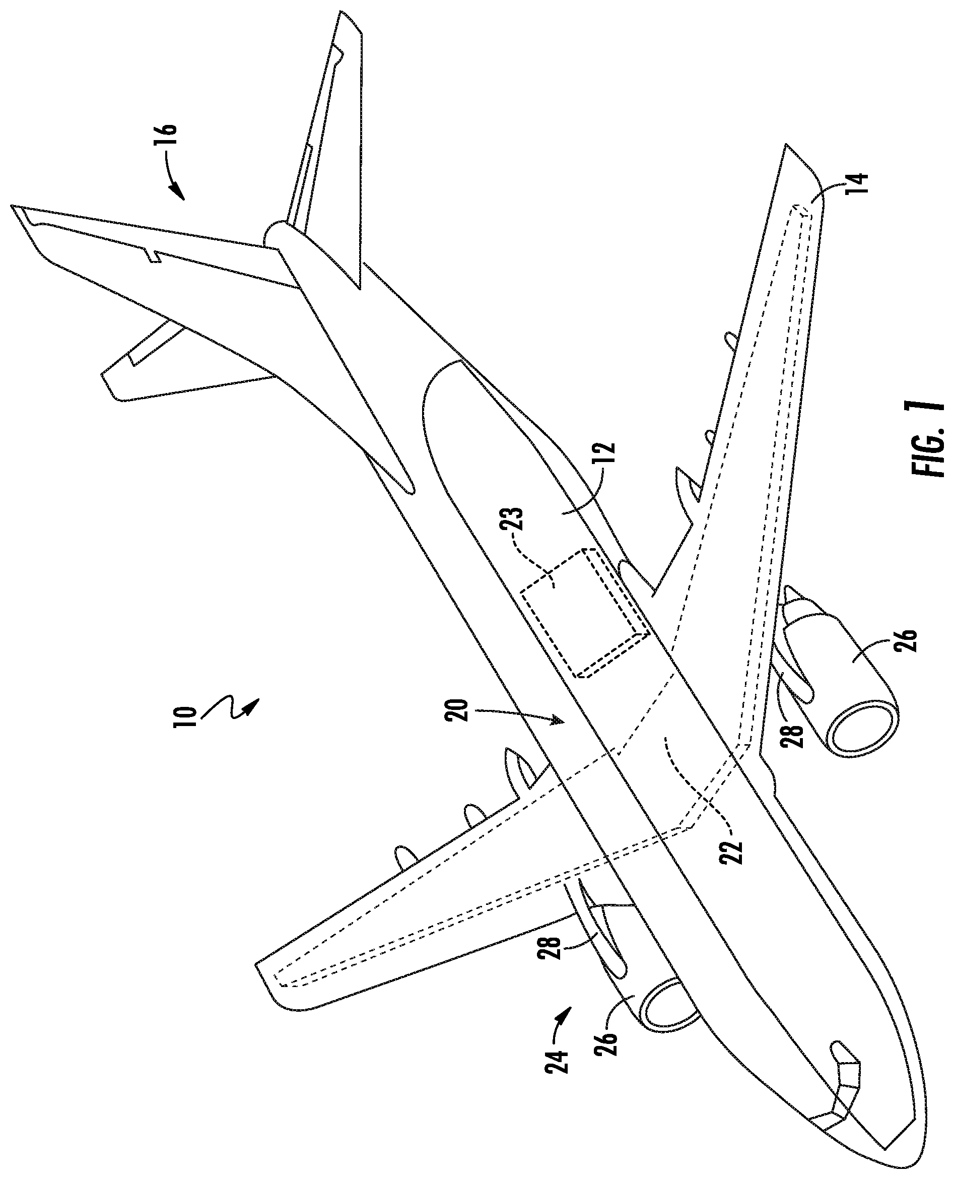Patent US12092042 Figure 1 – Hydrogen fuel system