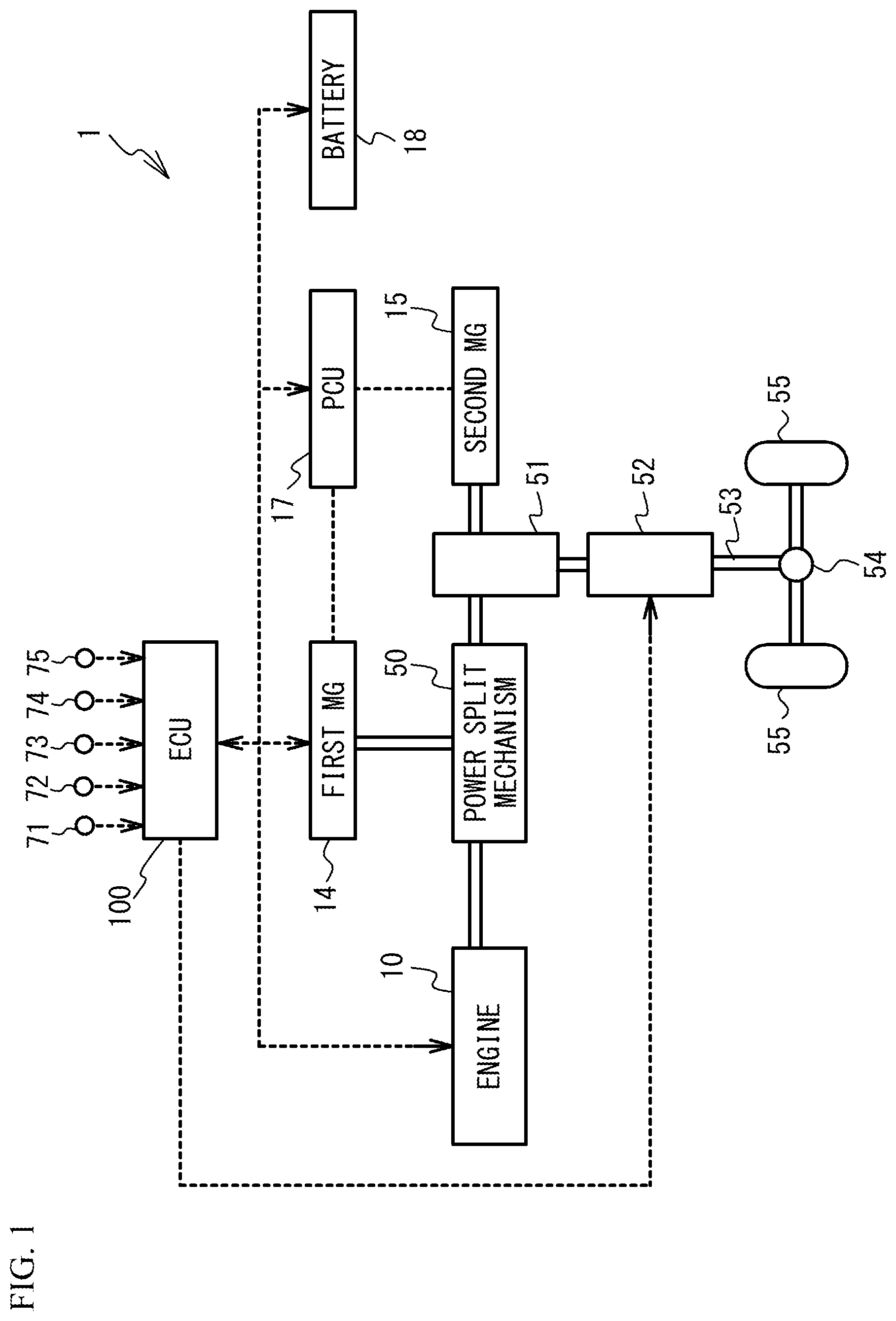 Patent US12092046 Figure 1 – Engine system