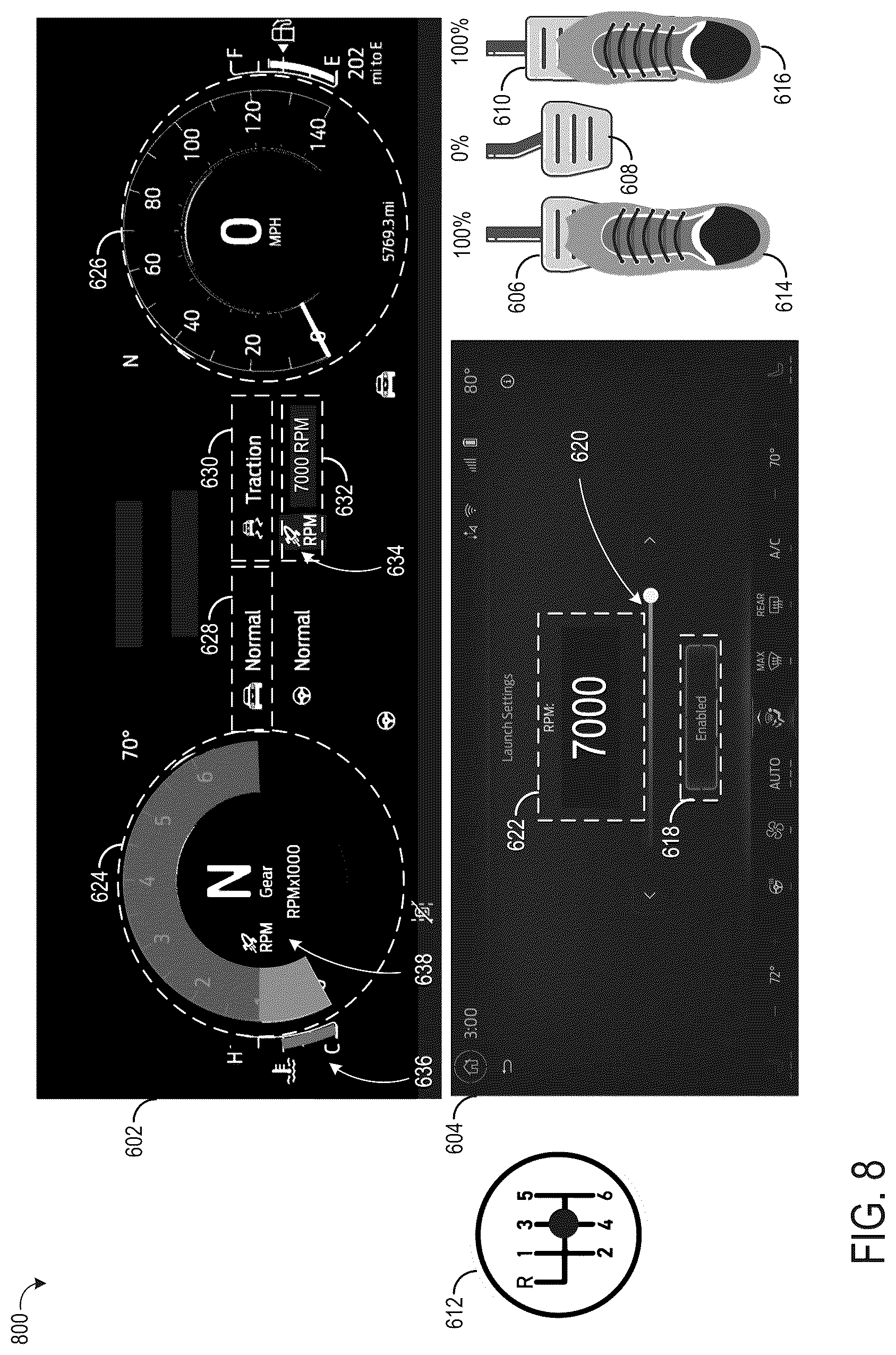 Patent US12092047 Figure 9 – Methods and systems for launching a vehicle with a manual shift transmission