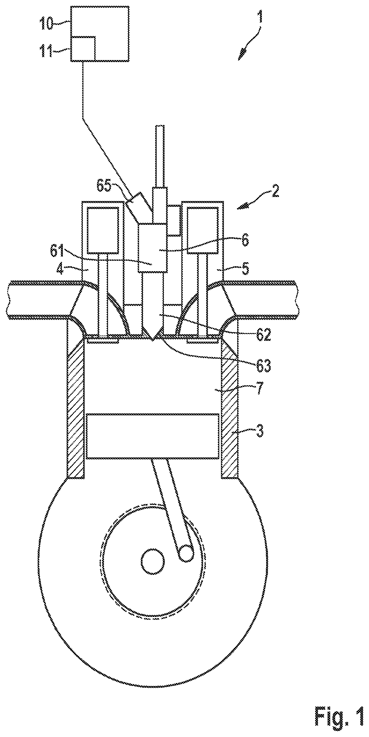 Patent US12092050 — Method and device for operating a fuel injection valve — Figure 1