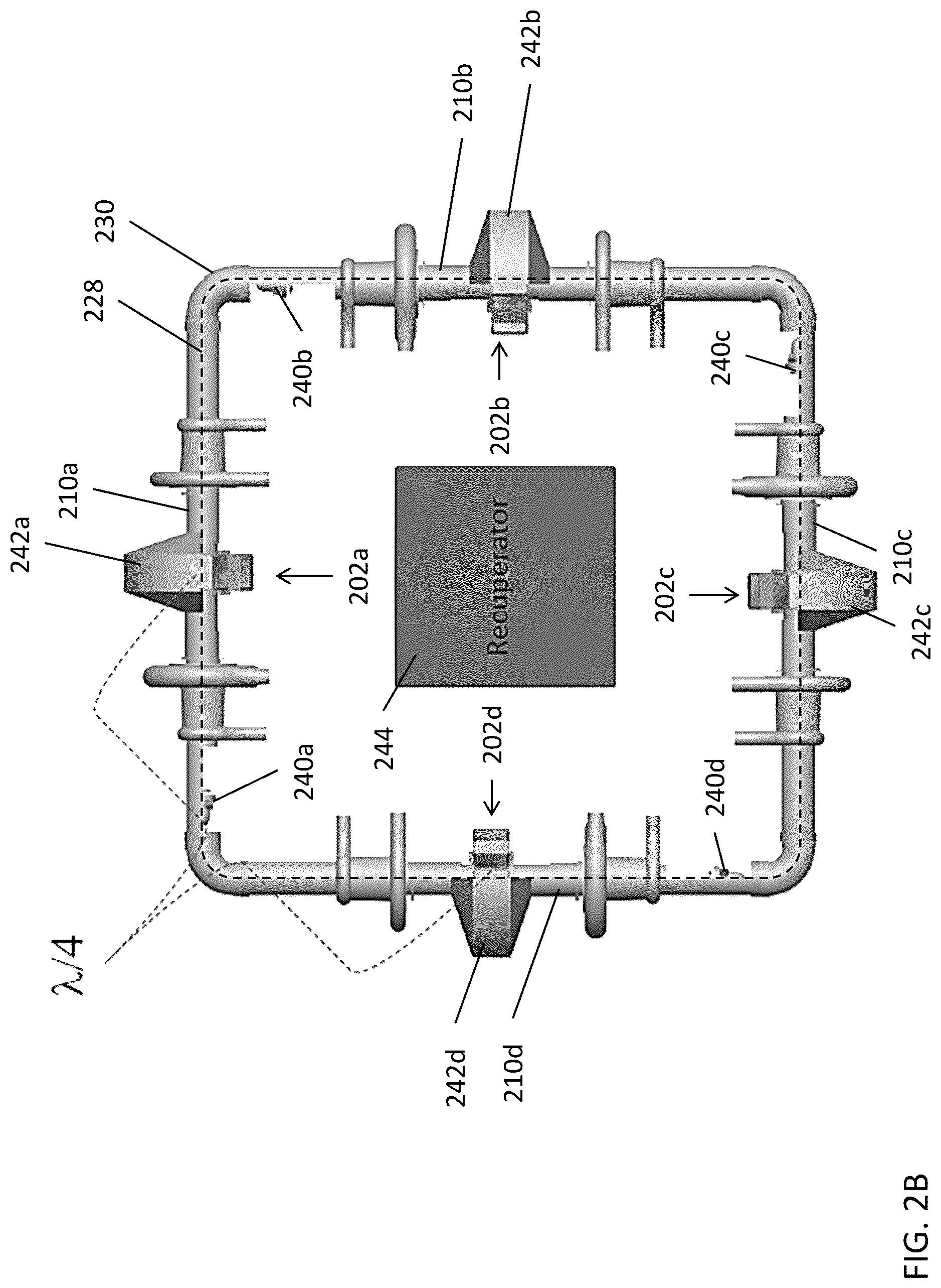 Patent US12092054 Figure 3 – Combined Brayton and Stirling cycle power generator