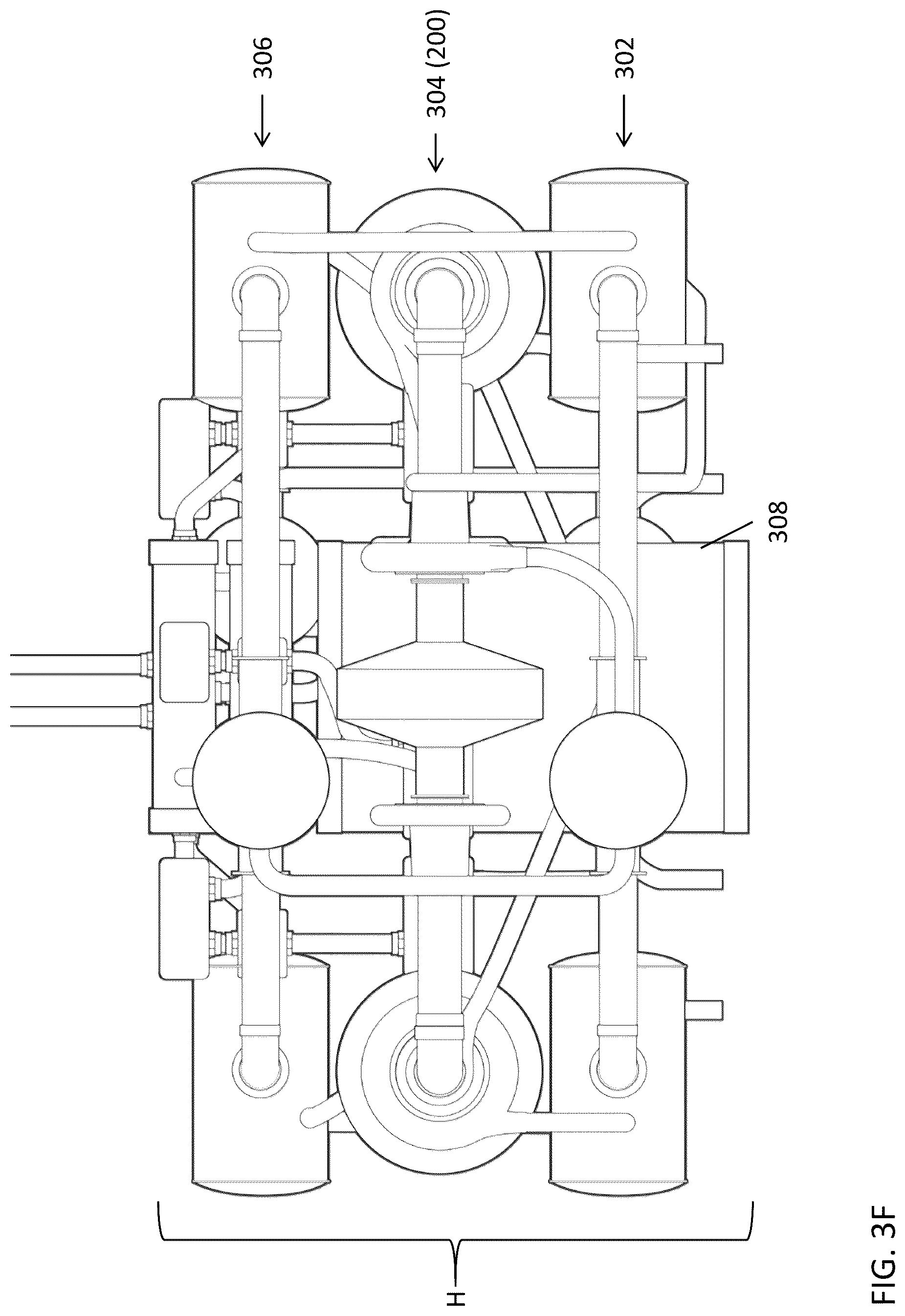 Patent US12092054 Figure 10 – Combined Brayton and Stirling cycle power generator