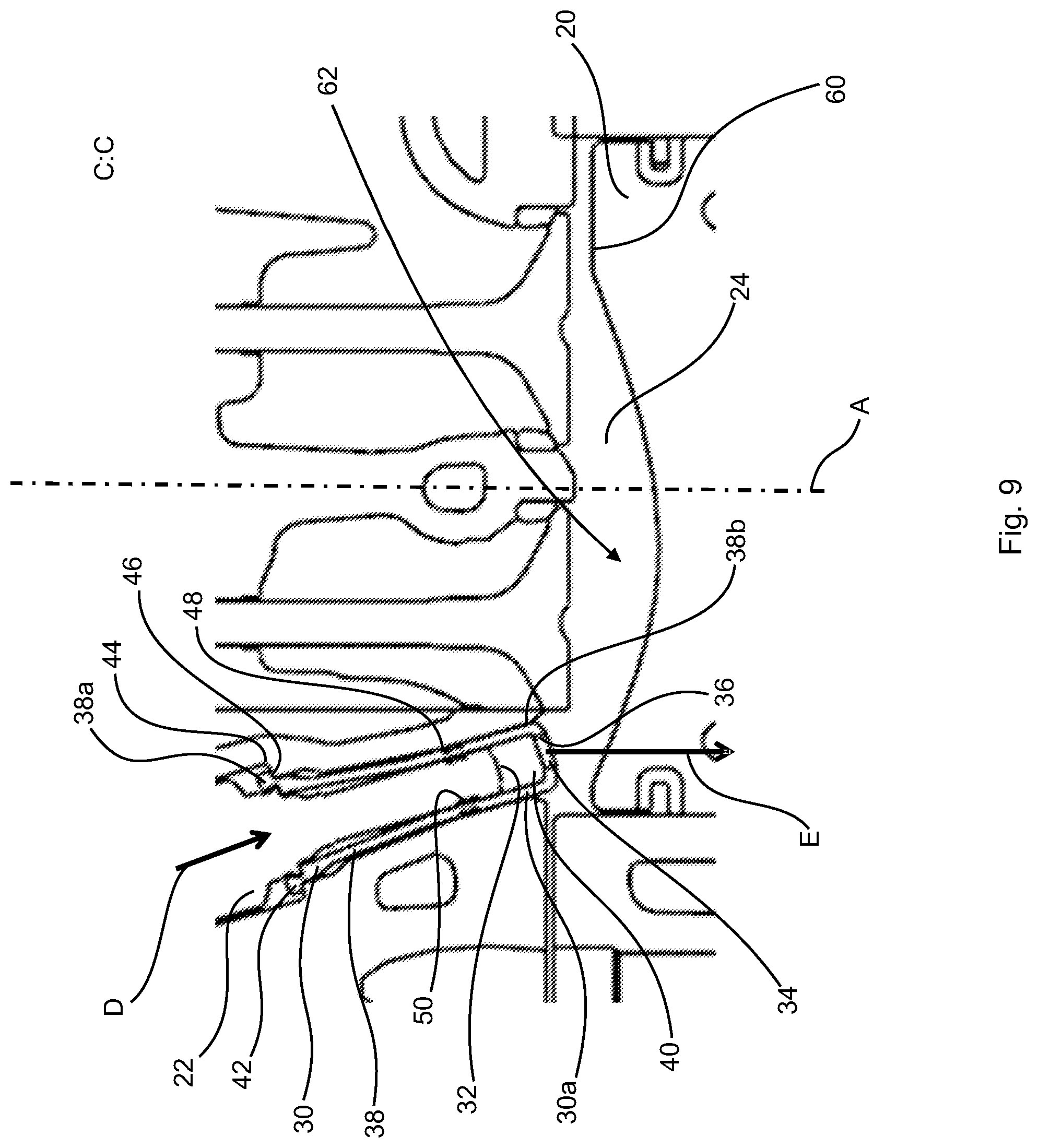 Patent US12092056 Figure 9 – Internal combustion engine