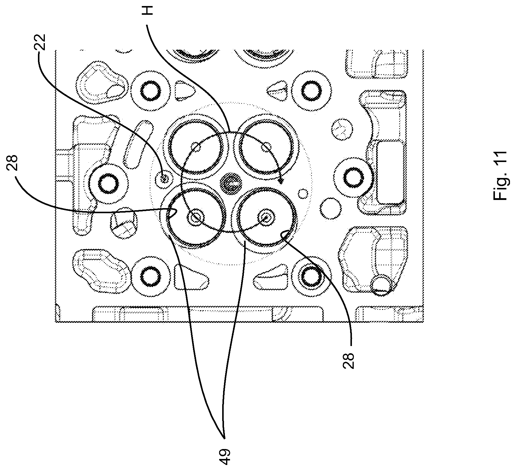 Patent US12092056 Figure 11 – Internal combustion engine