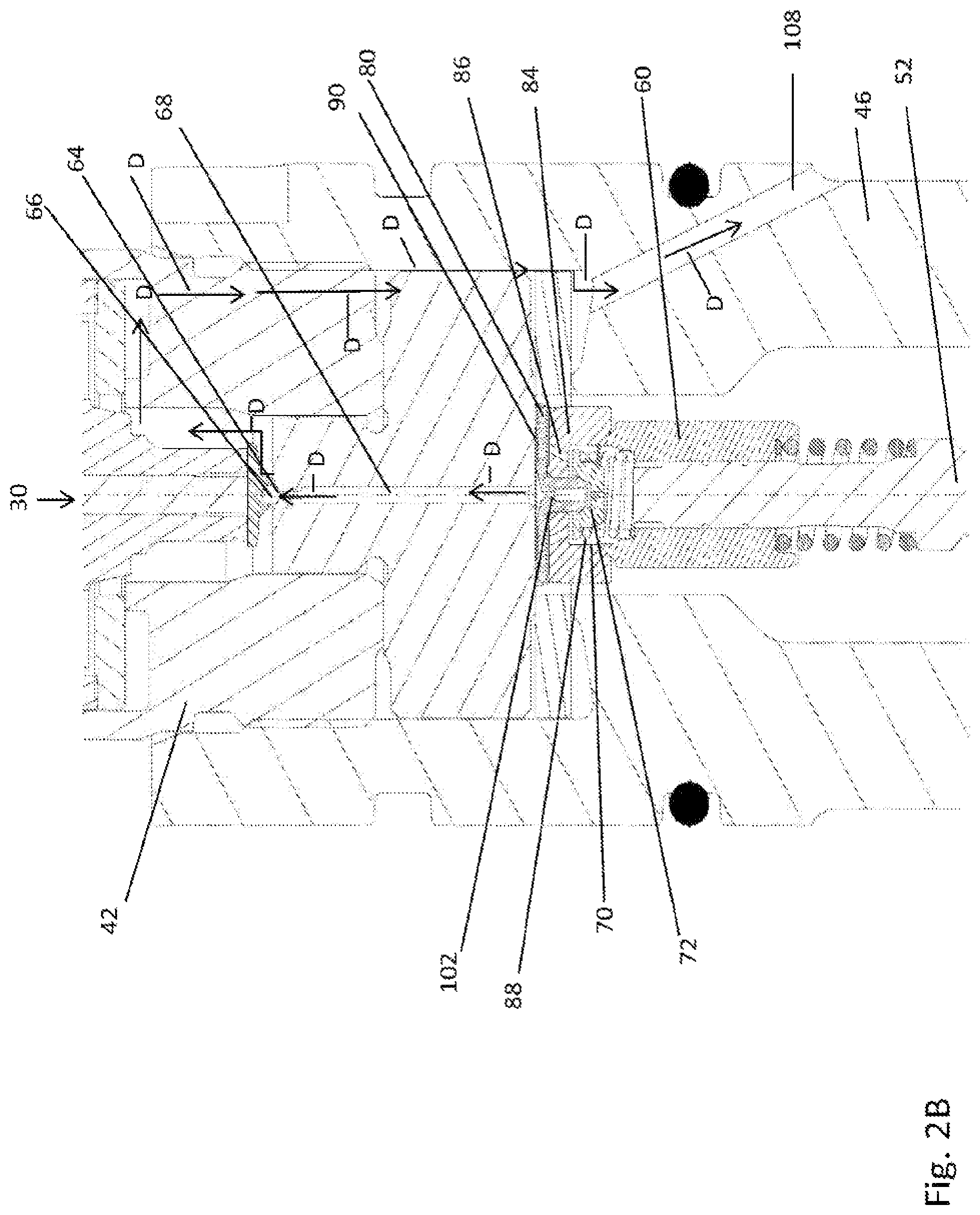 Patent US12092060 Figure 3 – Fuel injector with flexible member