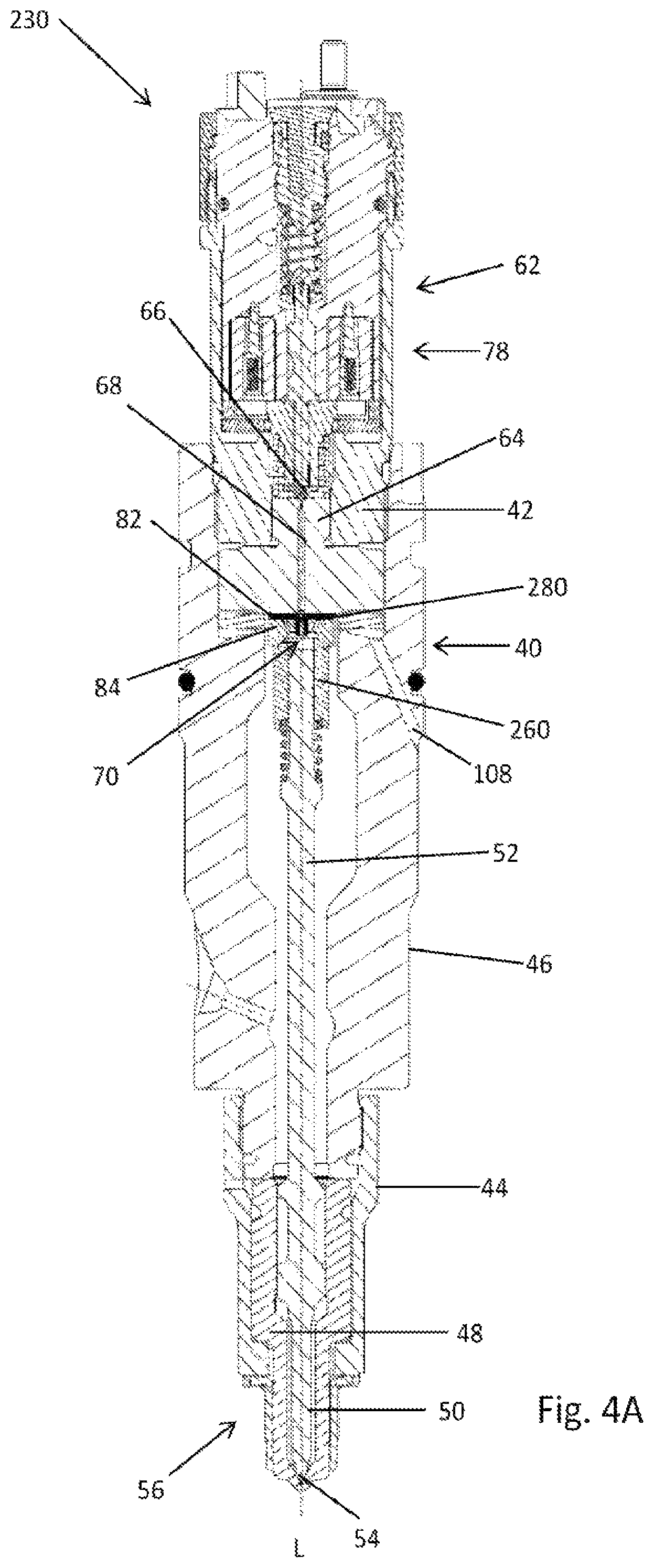 Patent US12092060 Figure 9 – Fuel injector with flexible member