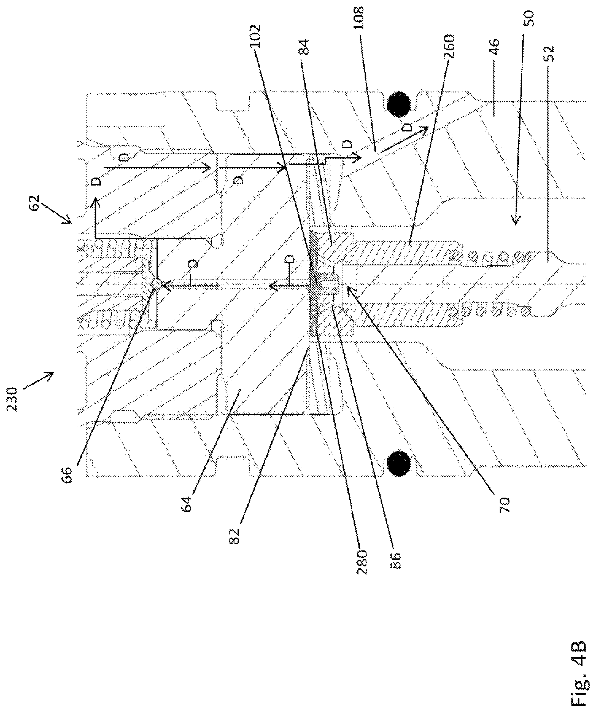Patent US12092060 Figure 10 – Fuel injector with flexible member