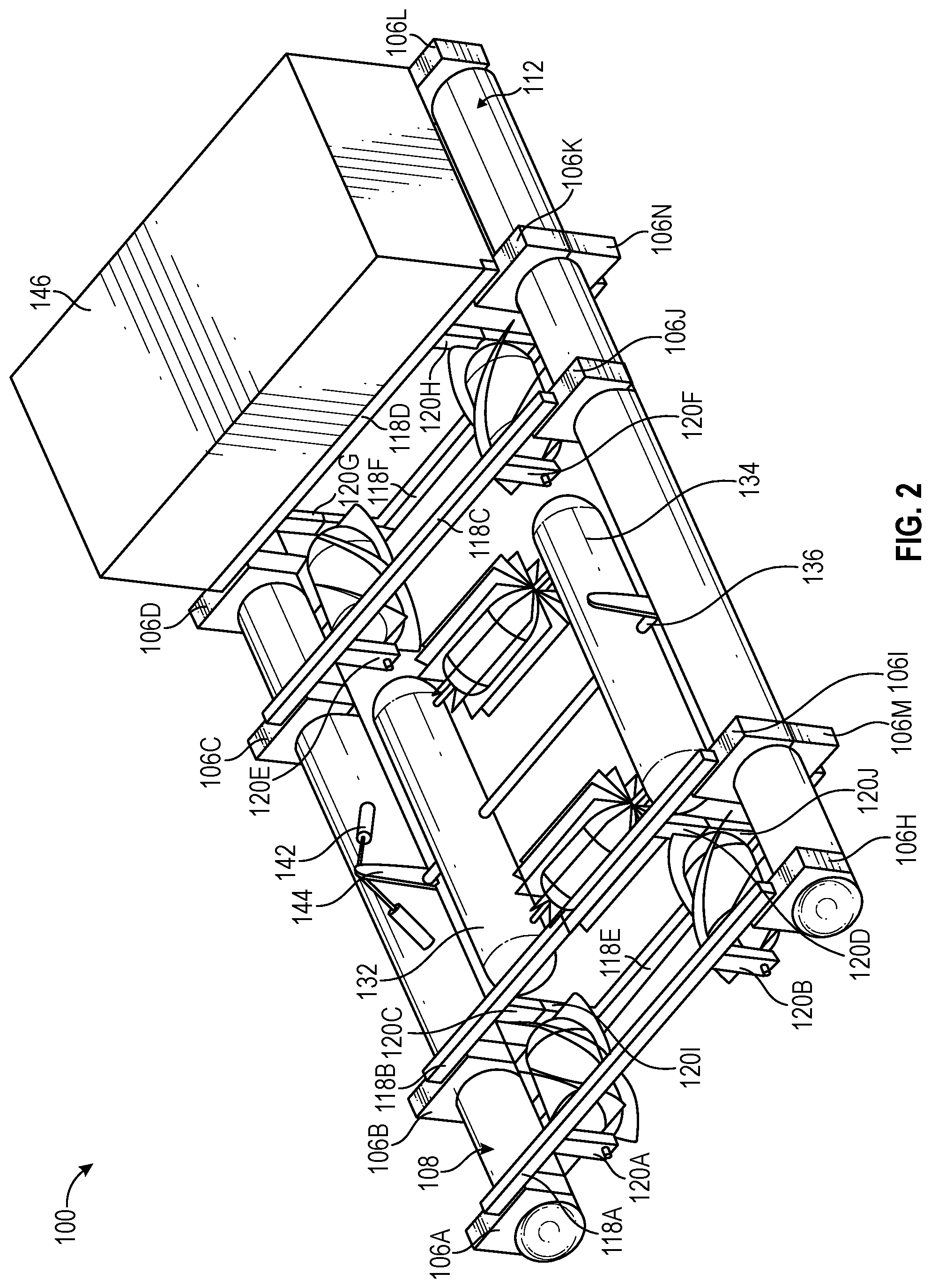 Patent US12092066 Figure 2 – Ocean wave and tidal current energy conversion system