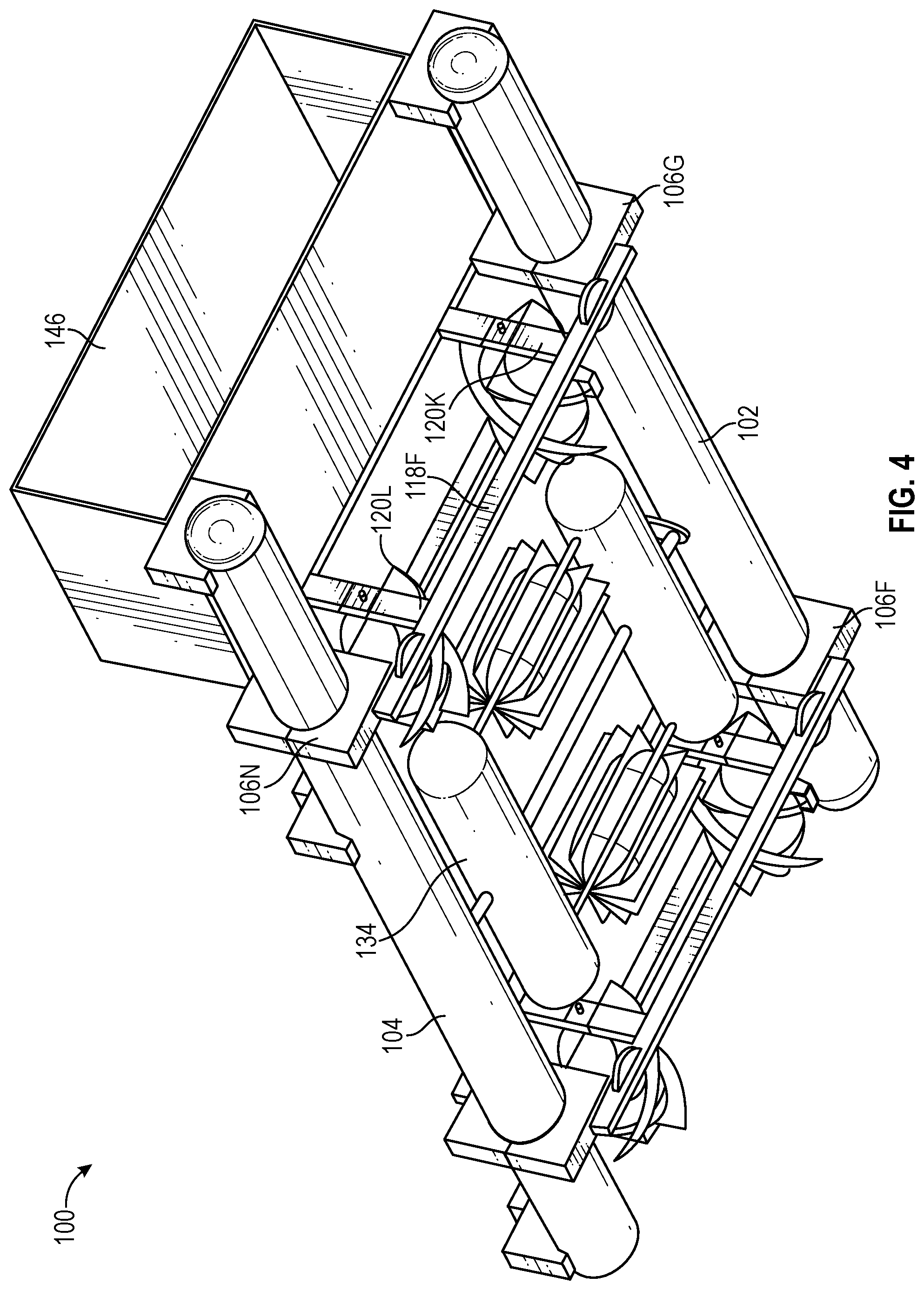 Patent US12092066 Figure 4 – Ocean wave and tidal current energy conversion system
