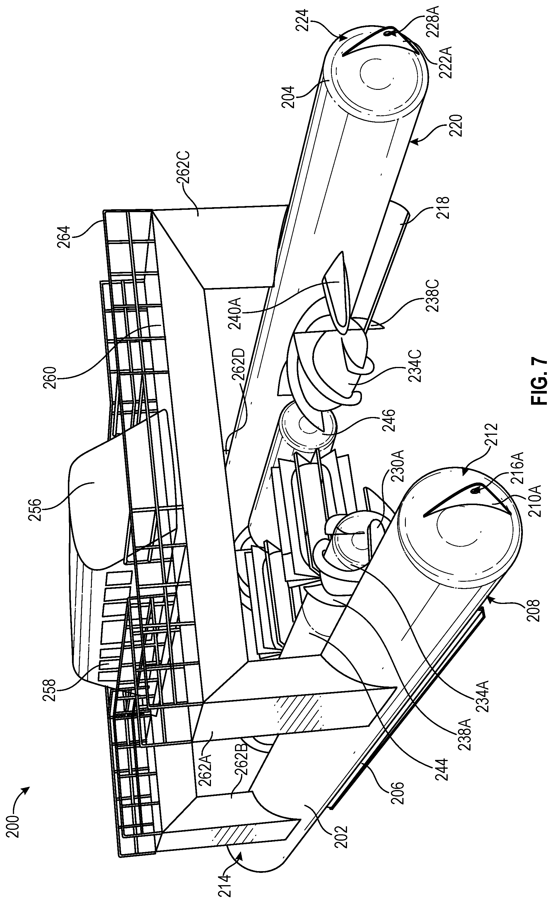 Patent US12092066 Figure 7 – Ocean wave and tidal current energy conversion system