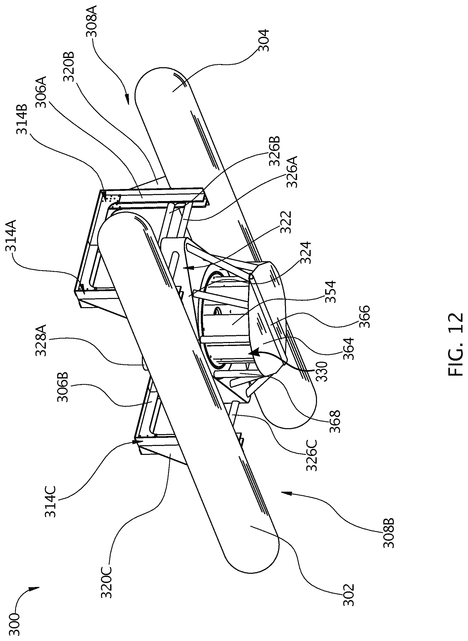 Patent US12092066 Figure 12 – Ocean wave and tidal current energy conversion system