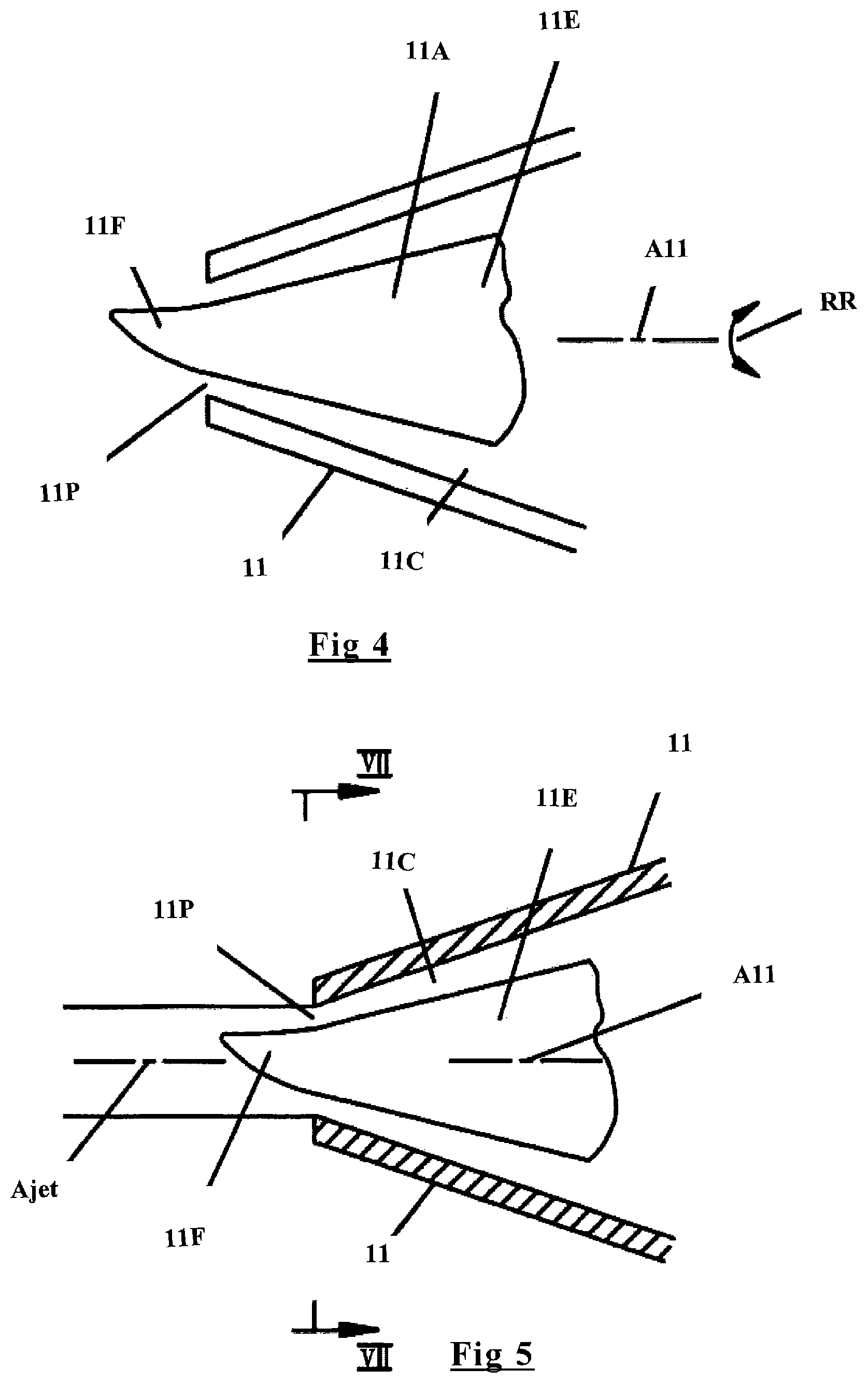 Patent US12092068 Figure 5 – Pelton hydraulic turbine and installation