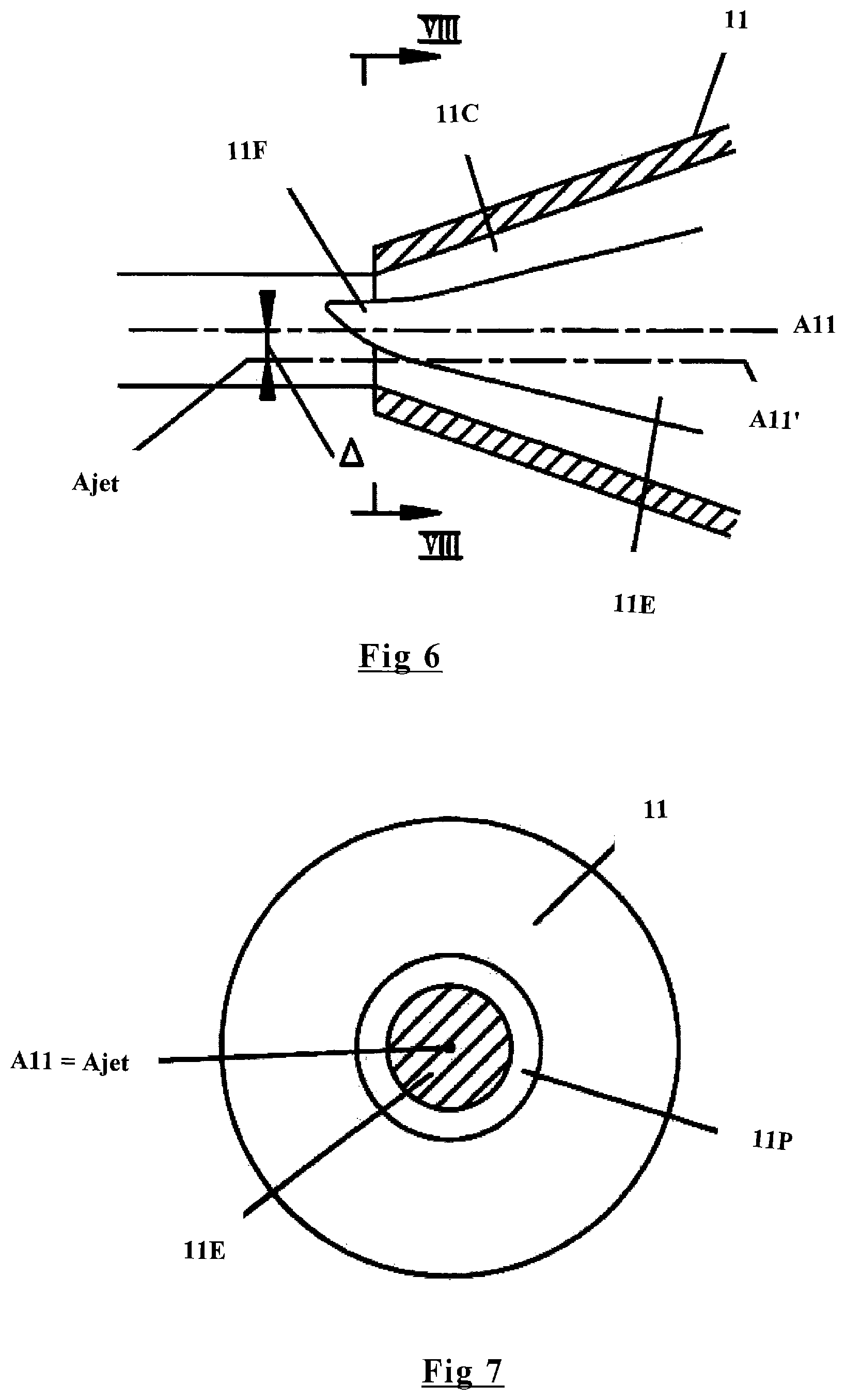 Patent US12092068 Figure 6 – Pelton hydraulic turbine and installation