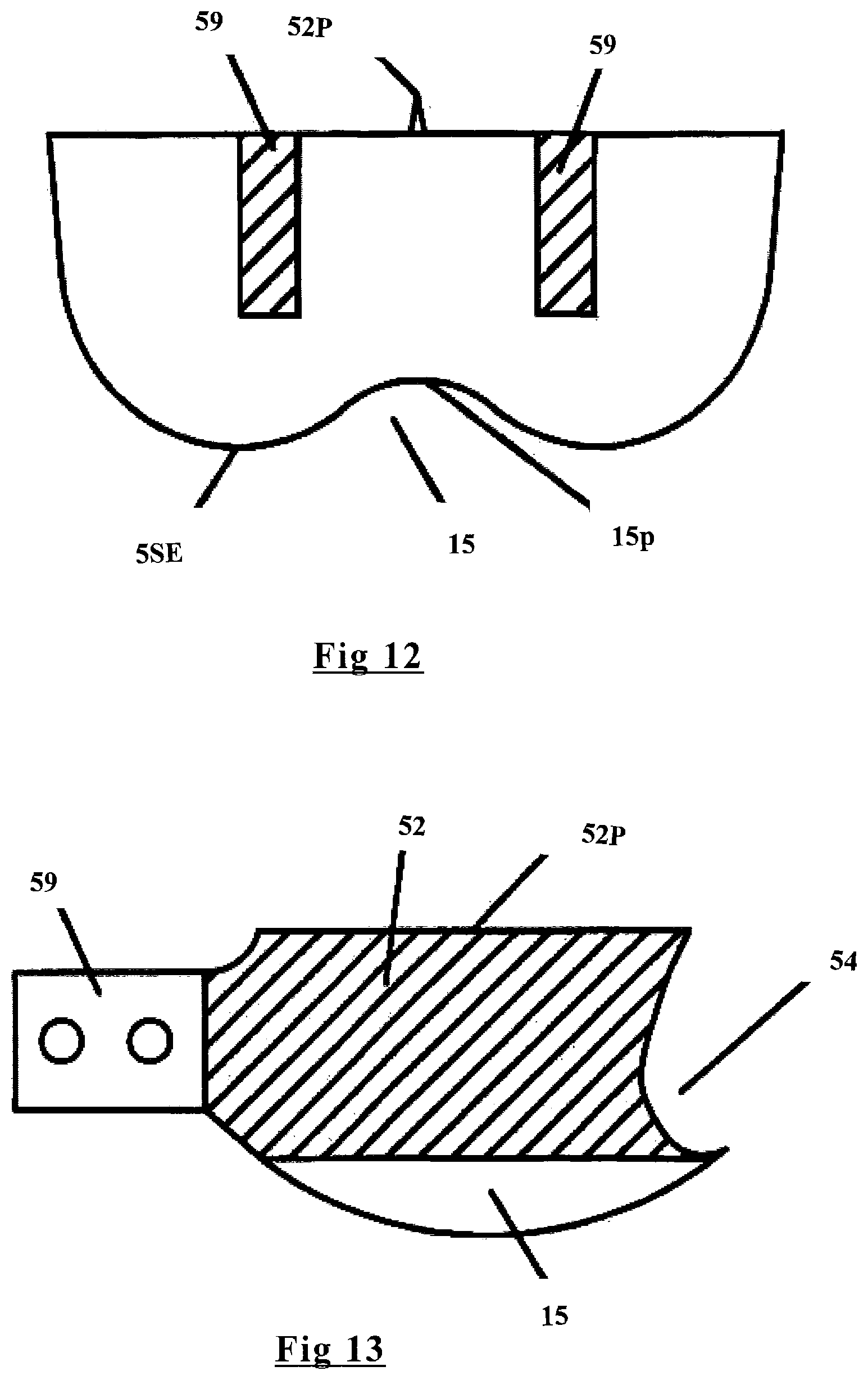 Patent US12092068 Figure 9 – Pelton hydraulic turbine and installation