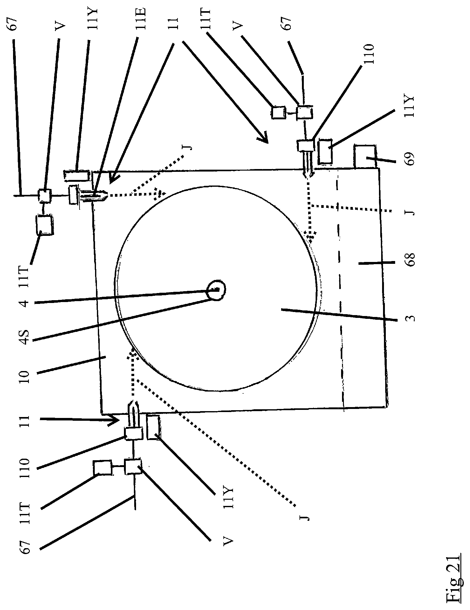 Patent US12092068 Figure 16 – Pelton hydraulic turbine and installation
