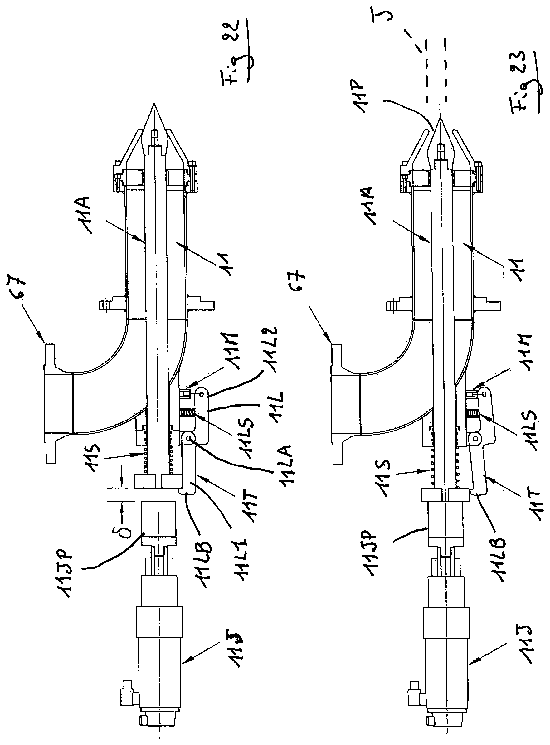 Patent US12092068 Figure 17 – Pelton hydraulic turbine and installation