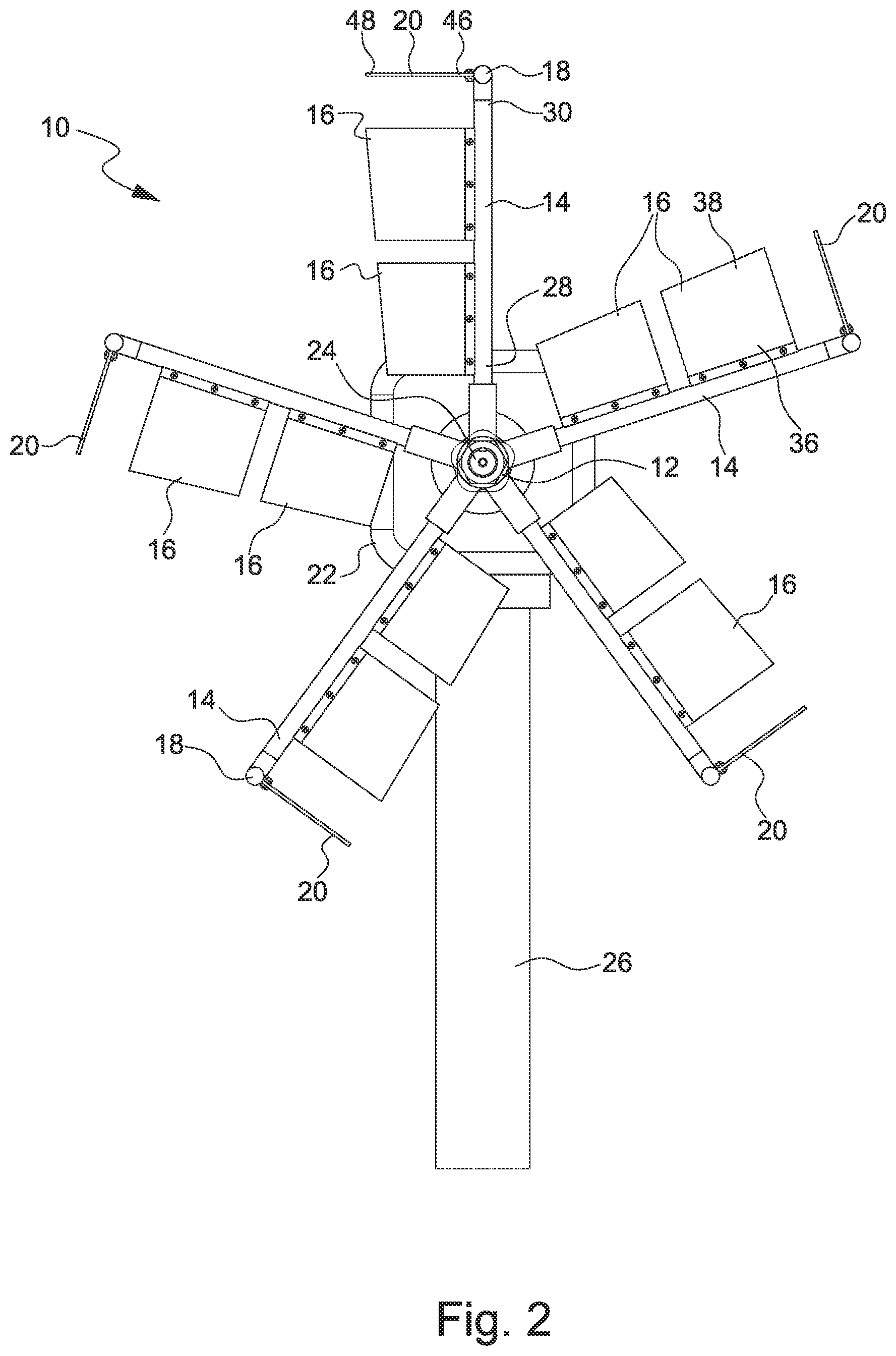 Patent US12092071 Figure 2 – Rotor for power driving
