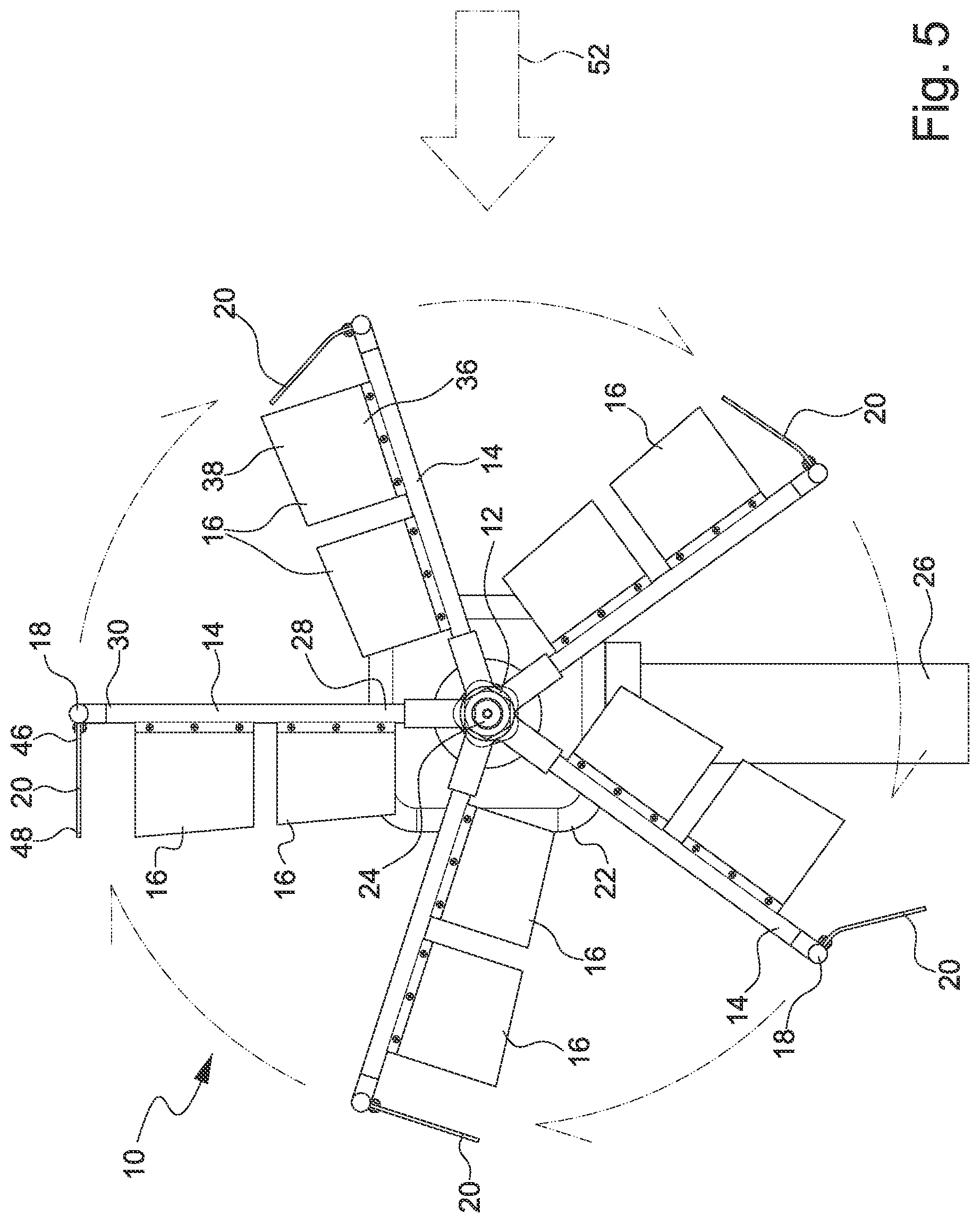 Patent US12092071 Figure 6 – Rotor for power driving