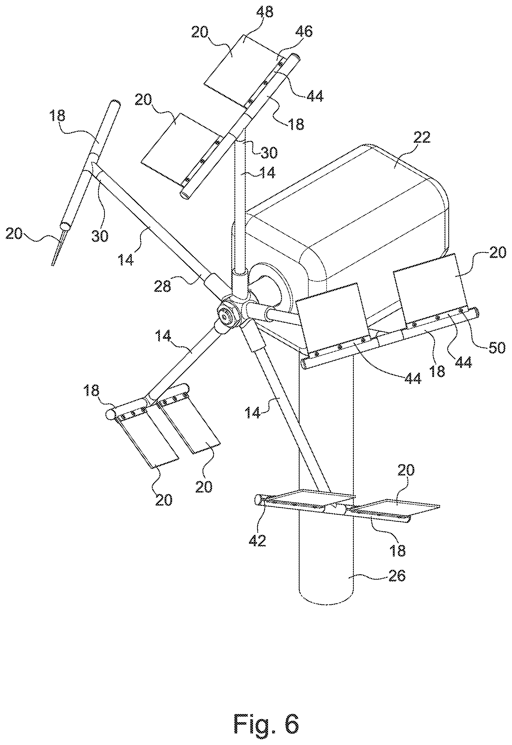 Patent US12092071 Figure 7 – Rotor for power driving