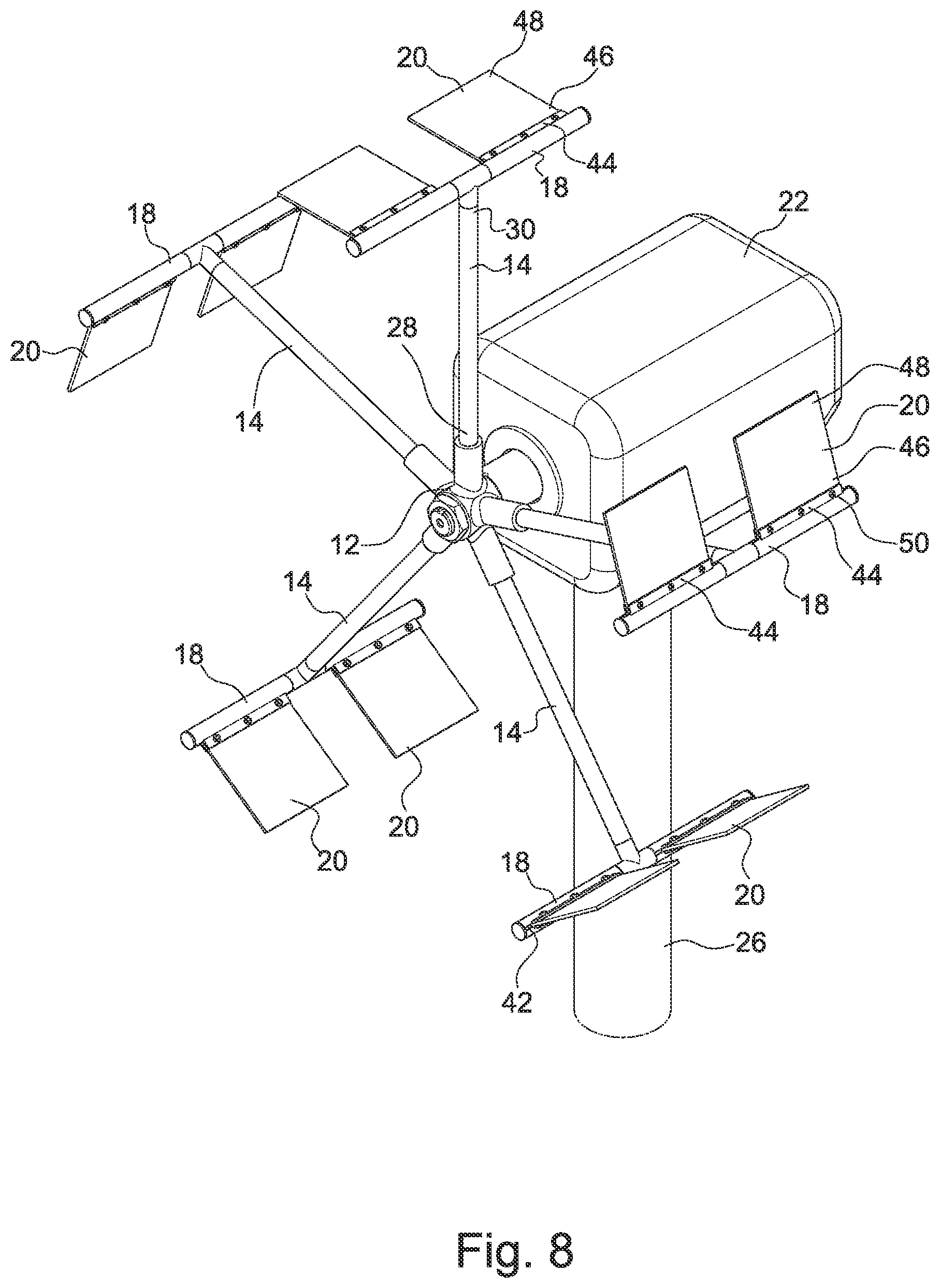Patent US12092071 Figure 9 – Rotor for power driving